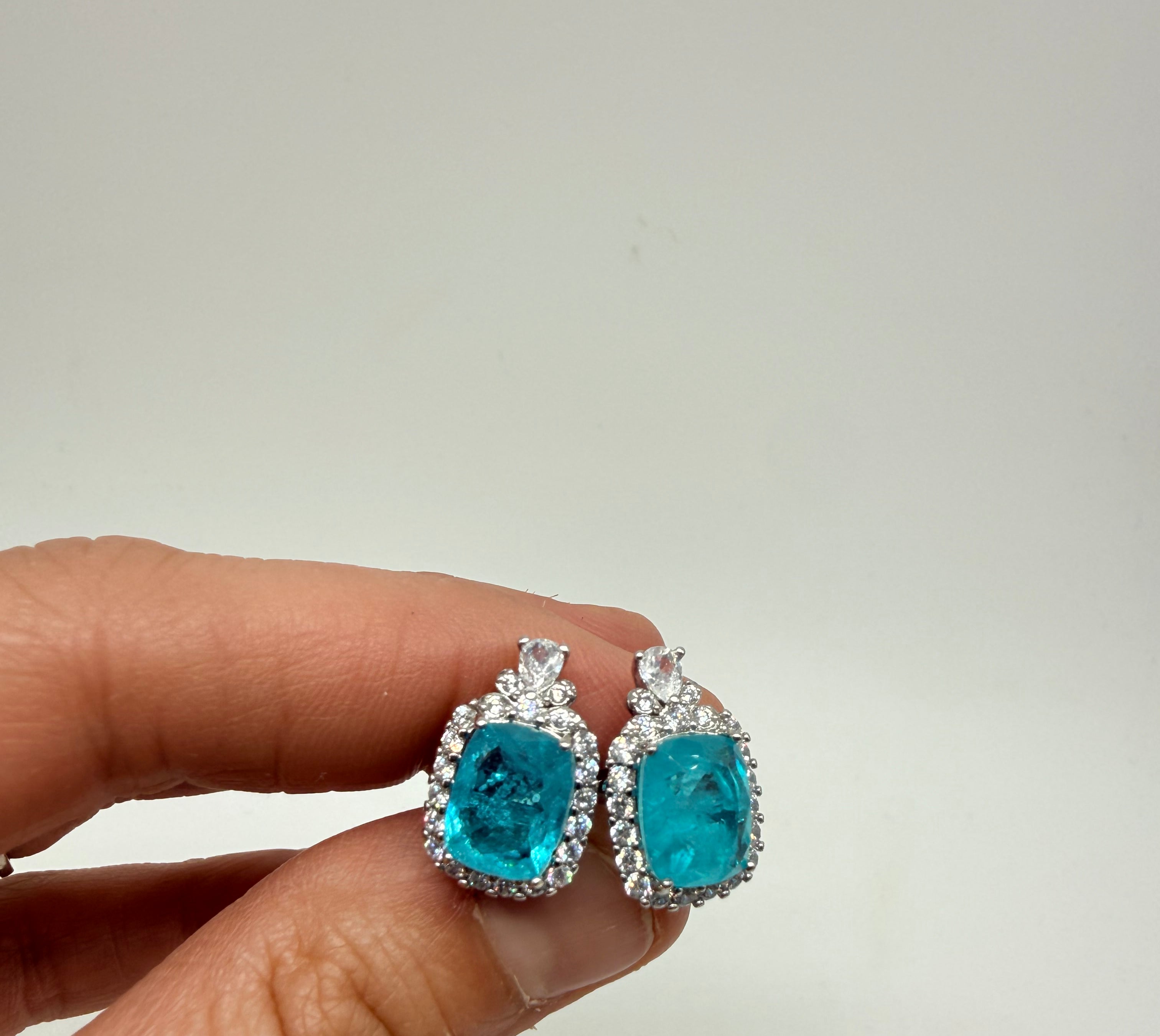 Ice Beauty Studs-310 Jewelry-NIHAO JEWELRY-Heathered Boho Boutique, Women's Fashion and Accessories in Palmetto, FL