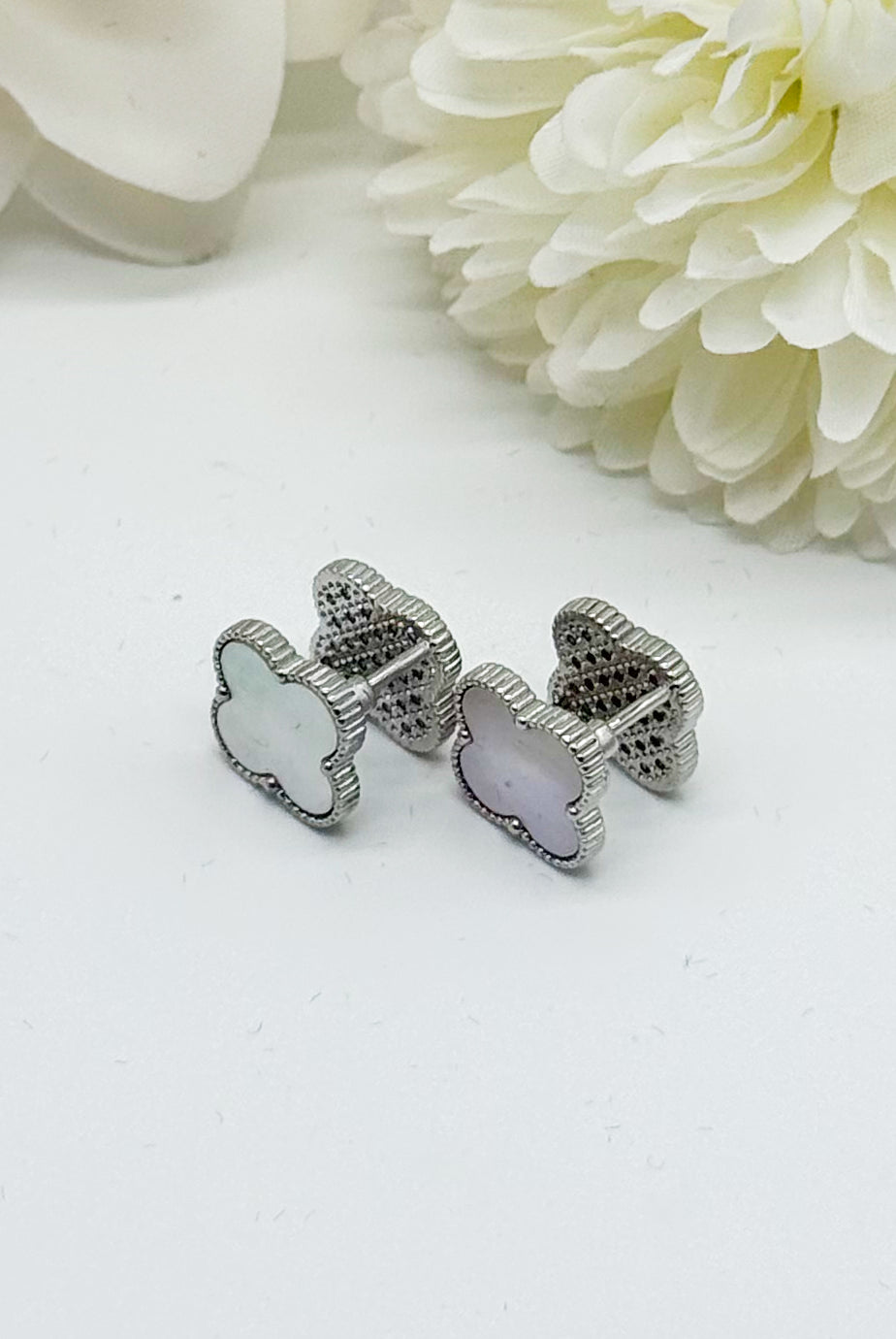 Reversible Flower Stud-310 Jewelry-Joseph Anthony NY, Inc-Heathered Boho Boutique, Women's Fashion and Accessories in Palmetto, FL