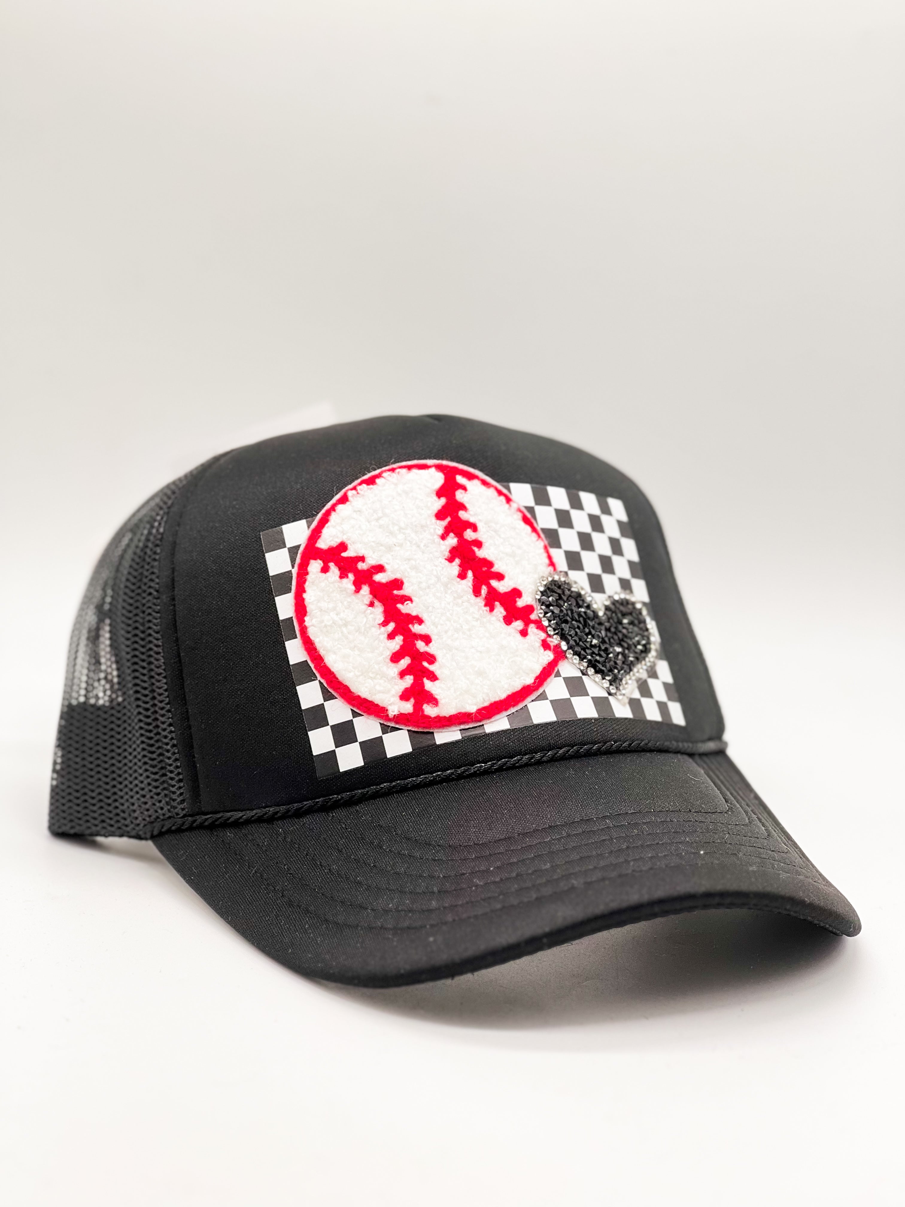 Over the Top Baseball Hat-330 Headwear-VIBES HAT COMPANY-Heathered Boho Boutique, Women's Fashion and Accessories in Palmetto, FL