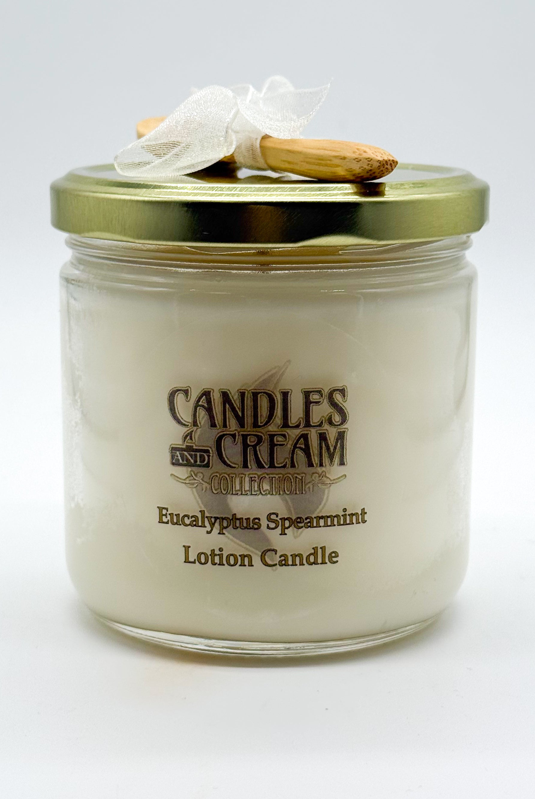 RESTOCK: Lotion Candles and Lotion Melts 10 oz Straight Glass - Eucalyptus Spearmint-340 Other Accessories-Candles And Cream Collection-Heathered Boho Boutique, Women's Fashion and Accessories in Palmetto, FL
