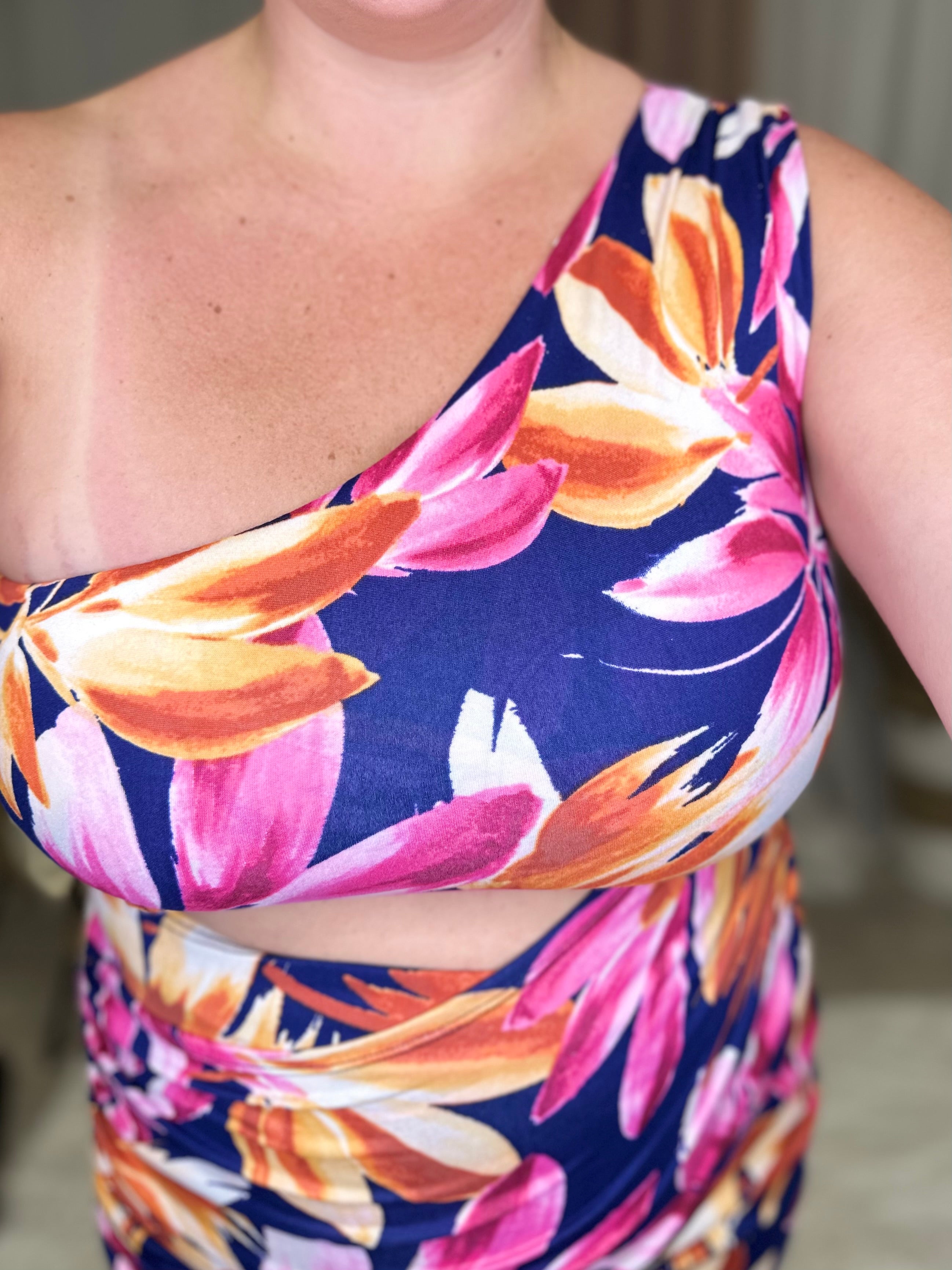 Tropic Like It's Hot Dress-230 Dresses/Jumpsuits/Rompers-Eldridge-Heathered Boho Boutique, Women's Fashion and Accessories in Palmetto, FL