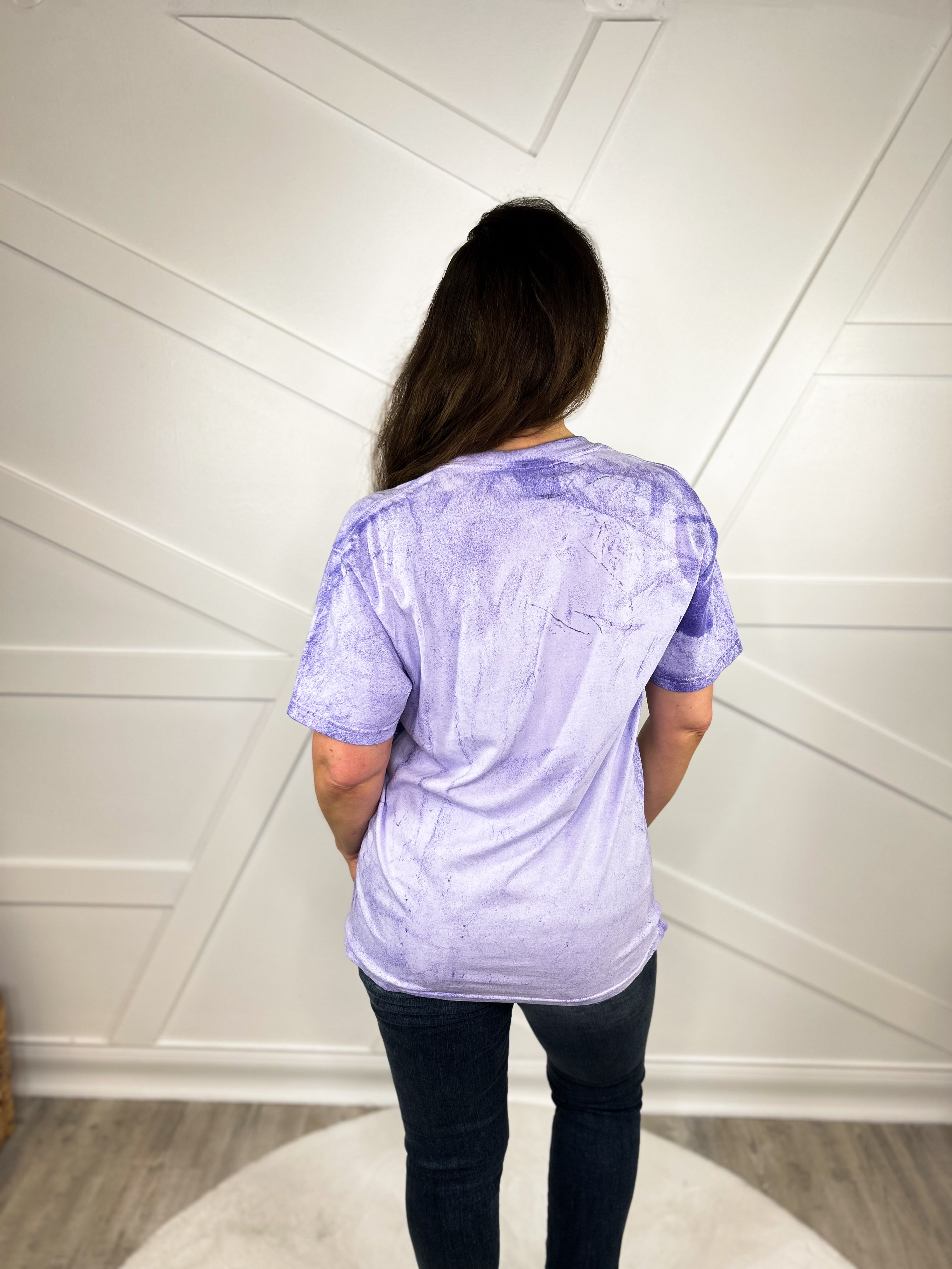 Since I Met You Graphic Tee - Amethyst-130 Graphic Tees-Heathered Boho-Heathered Boho Boutique, Women's Fashion and Accessories in Palmetto, FL