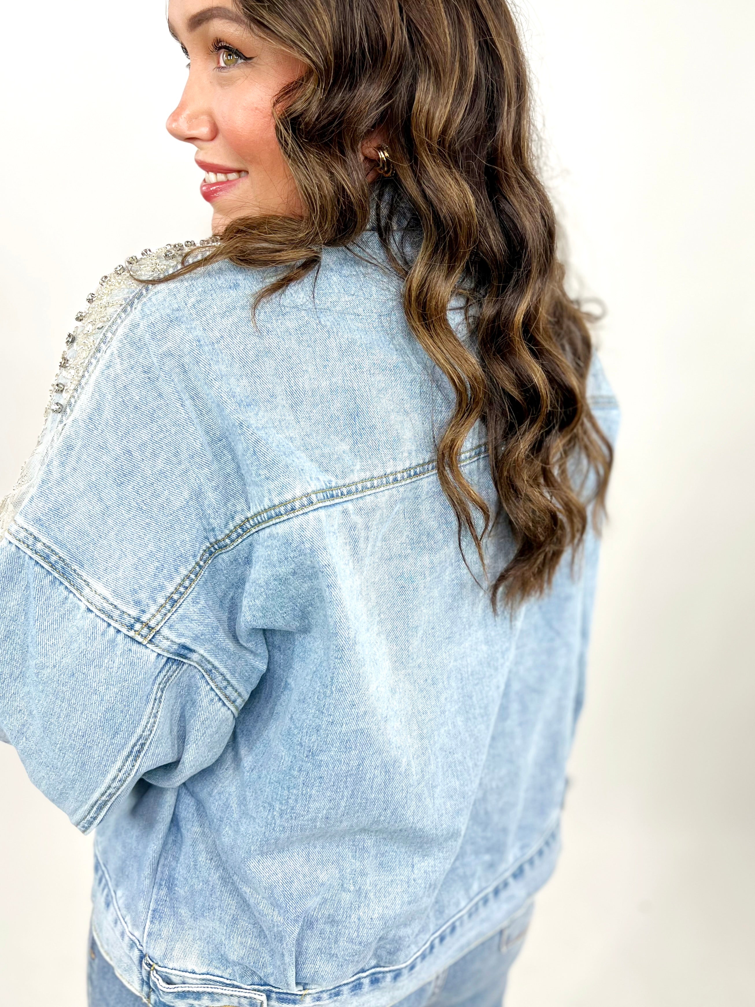 Restock: All the Glam Jacket-200 Jackets/Shackets-Davi & Dani-Heathered Boho Boutique, Women's Fashion and Accessories in Palmetto, FL