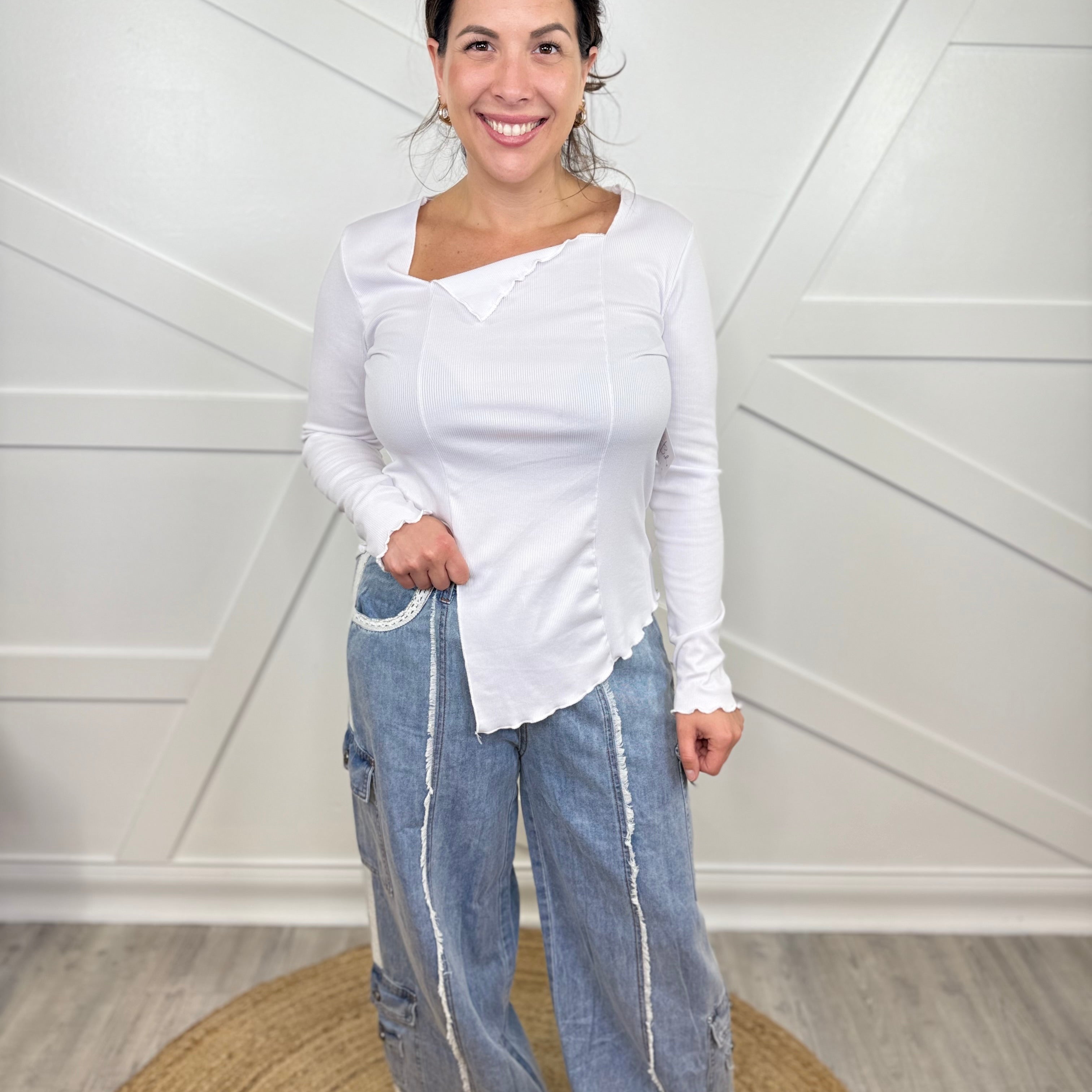 Restock: Down to the Details Pants-150 PANTS-POL-Heathered Boho Boutique, Women's Fashion and Accessories in Palmetto, FL