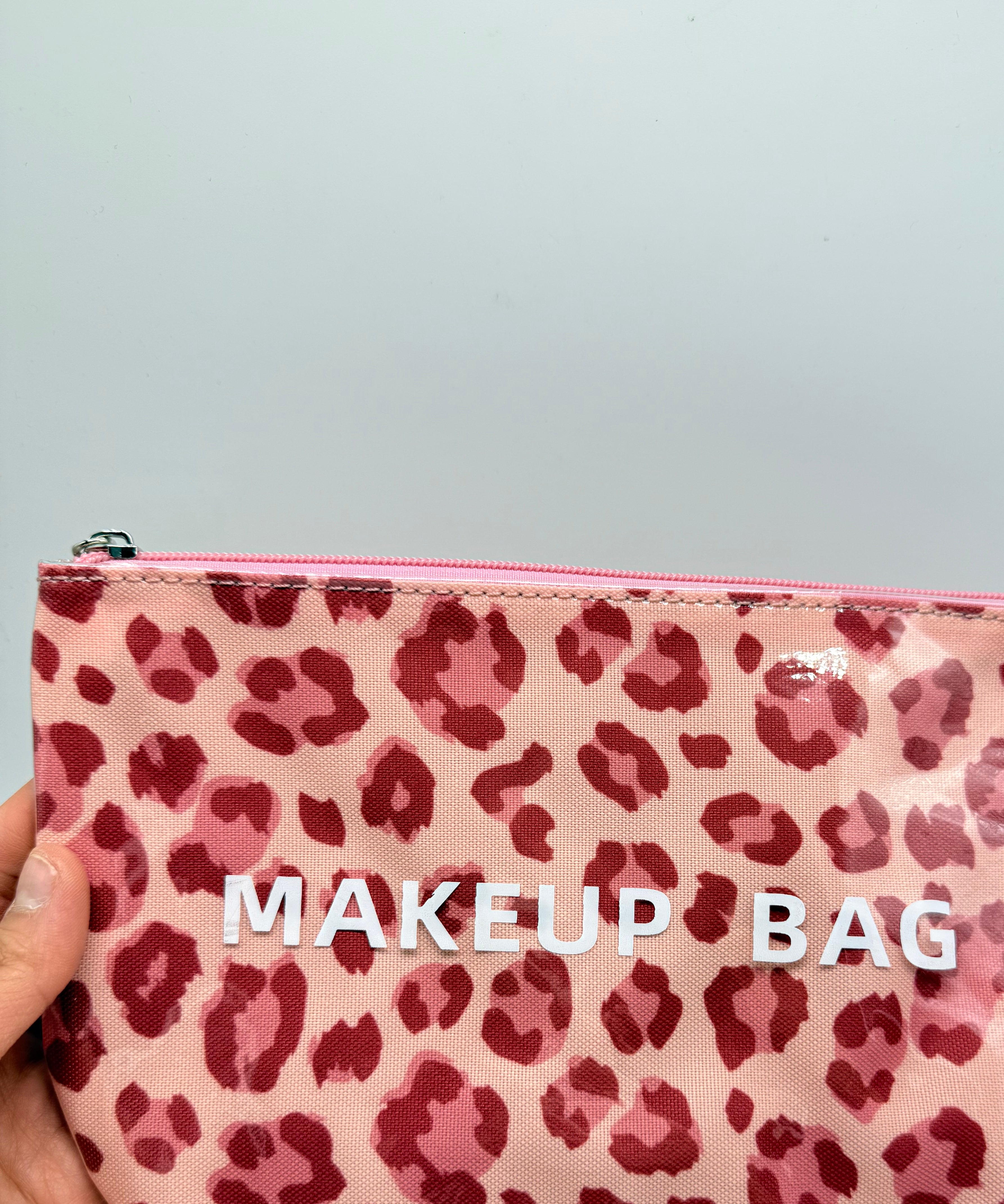 PVC Makeup Bag-320 BAGS-MKS AMERICA-Heathered Boho Boutique, Women's Fashion and Accessories in Palmetto, FL