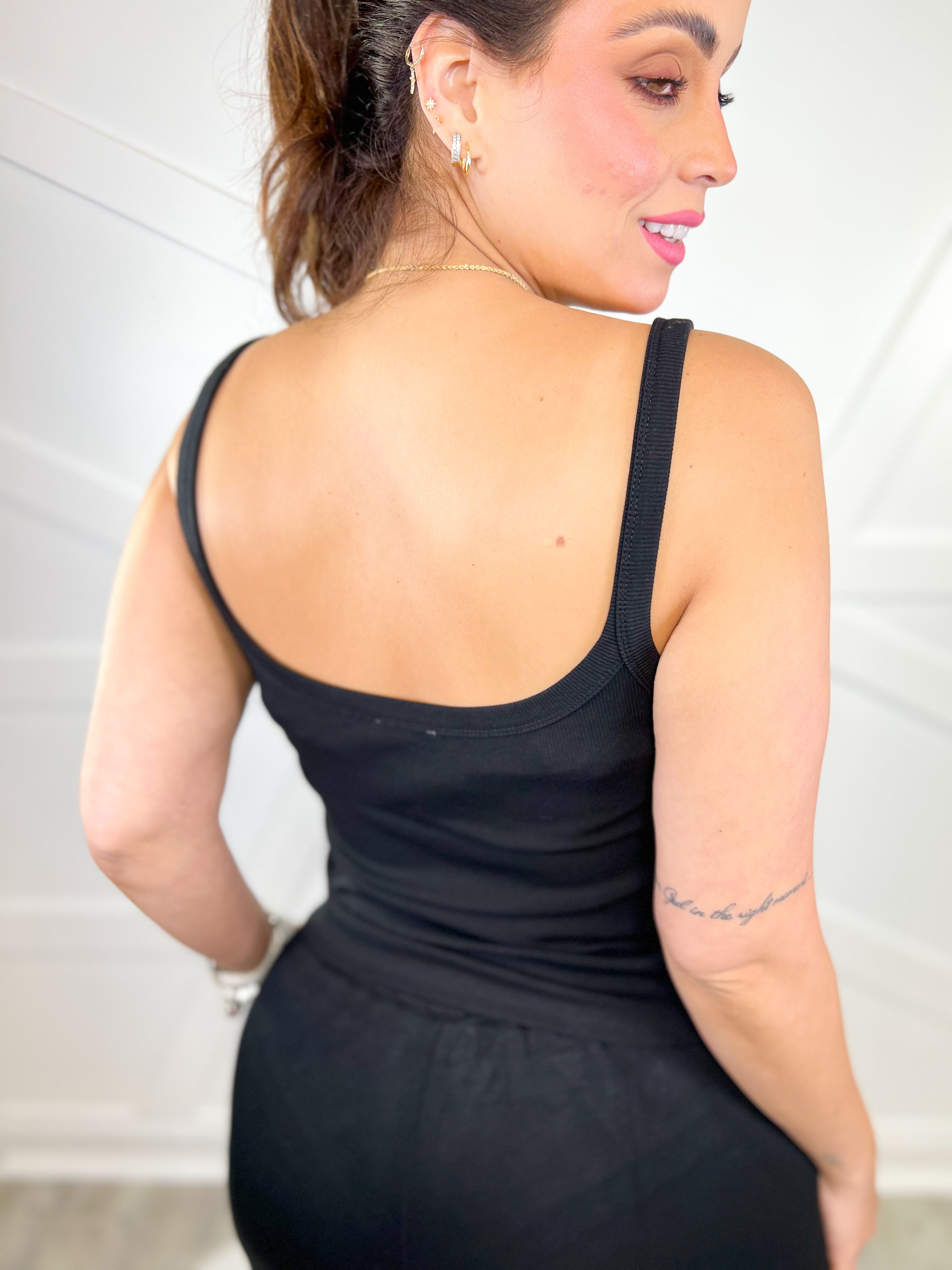 Bow Tank Top-100 TANK/CROP TOPS-White Birch-Heathered Boho Boutique, Women's Fashion and Accessories in Palmetto, FL