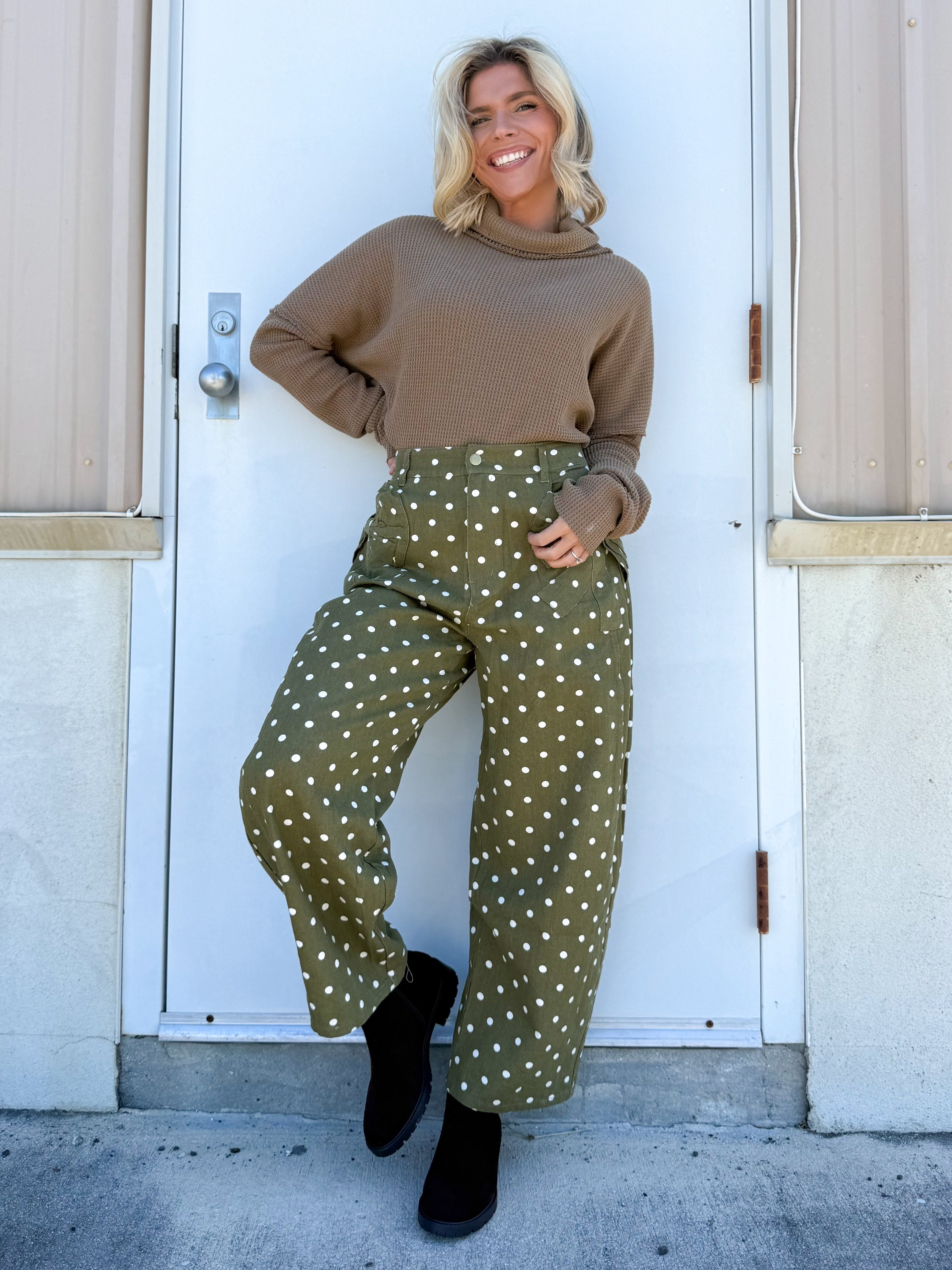 Restock: Spot On Denim Pants-150 PANTS-ODDI-Heathered Boho Boutique, Women's Fashion and Accessories in Palmetto, FL