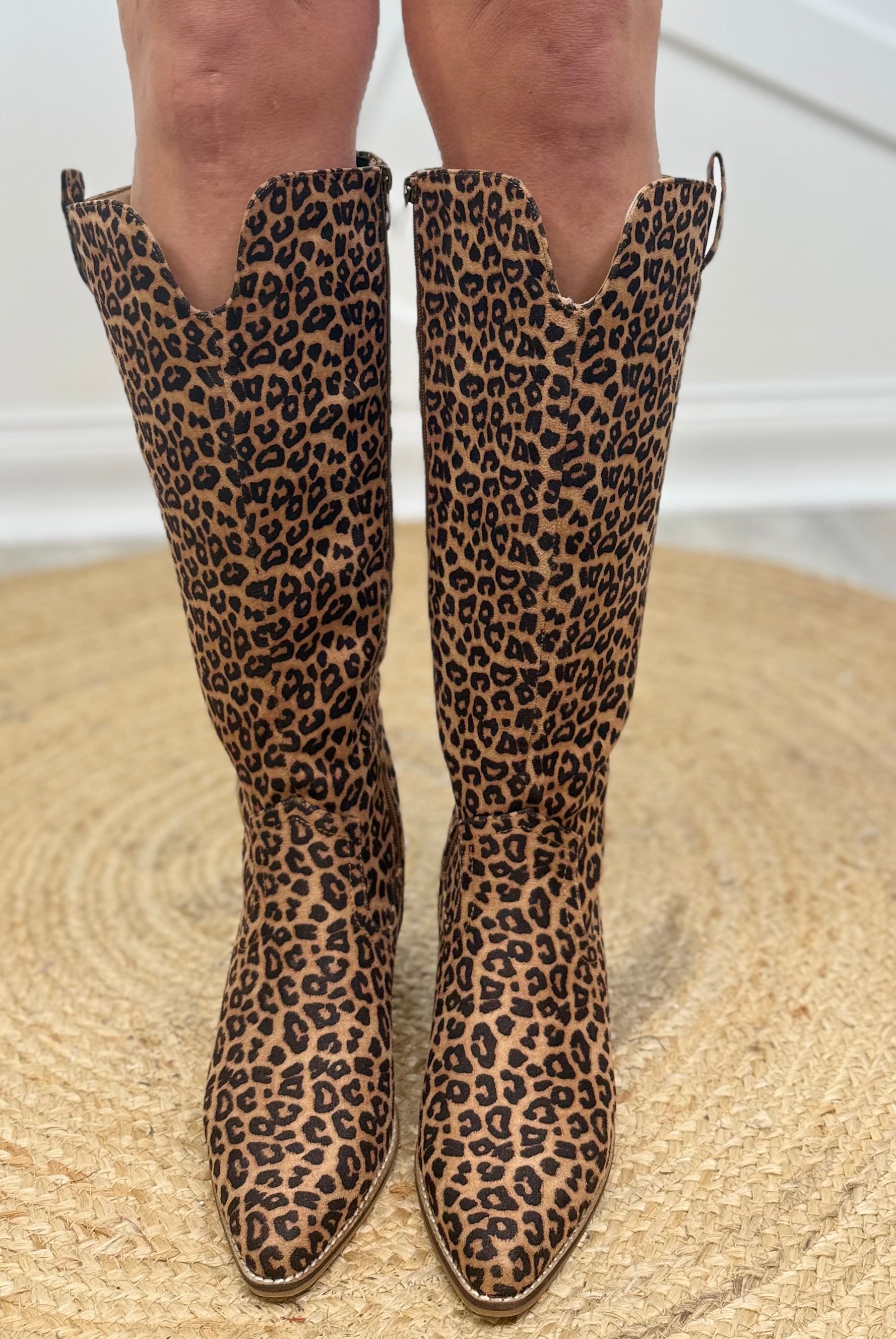Hats Off Boots - Leopard-350 Shoes-Corkys-Heathered Boho Boutique, Women's Fashion and Accessories in Palmetto, FL