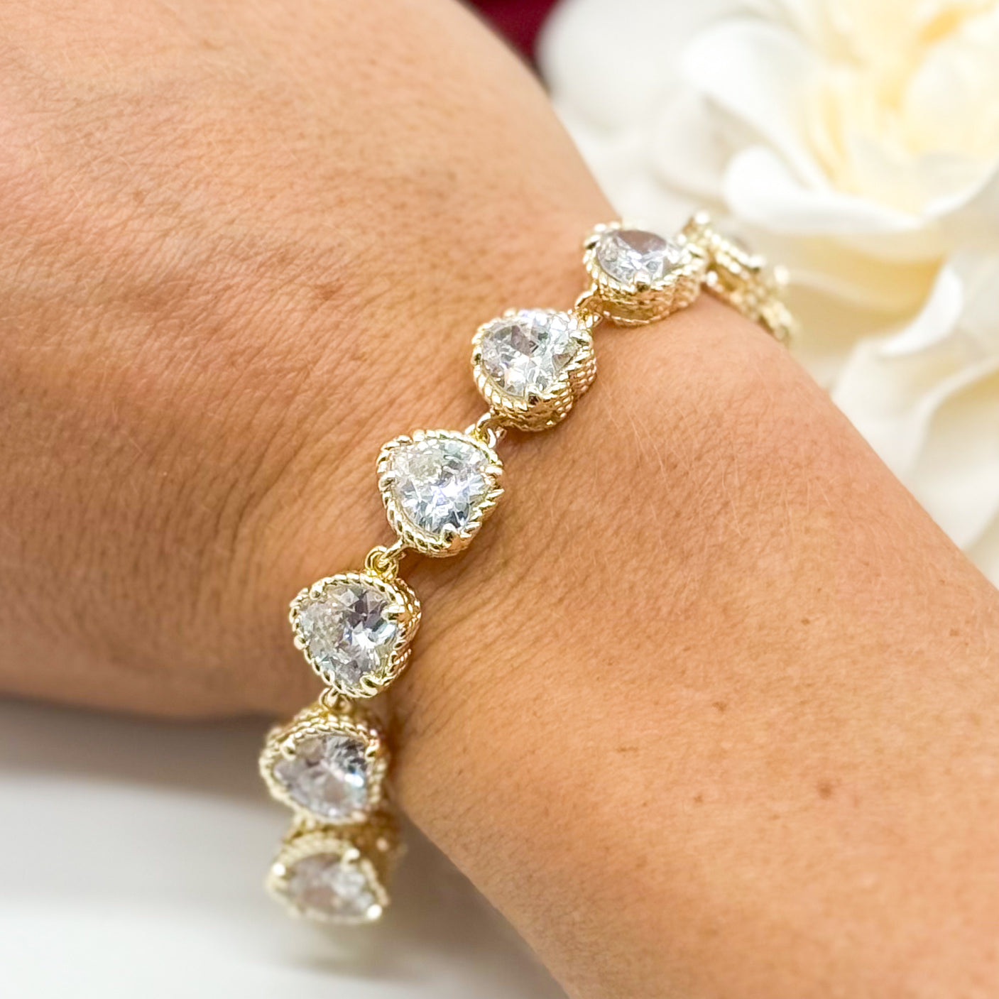 Sweet Heart Toggle Bracelet-310 Jewelry-Millenx Accessories, LLC.-Heathered Boho Boutique, Women's Fashion and Accessories in Palmetto, FL