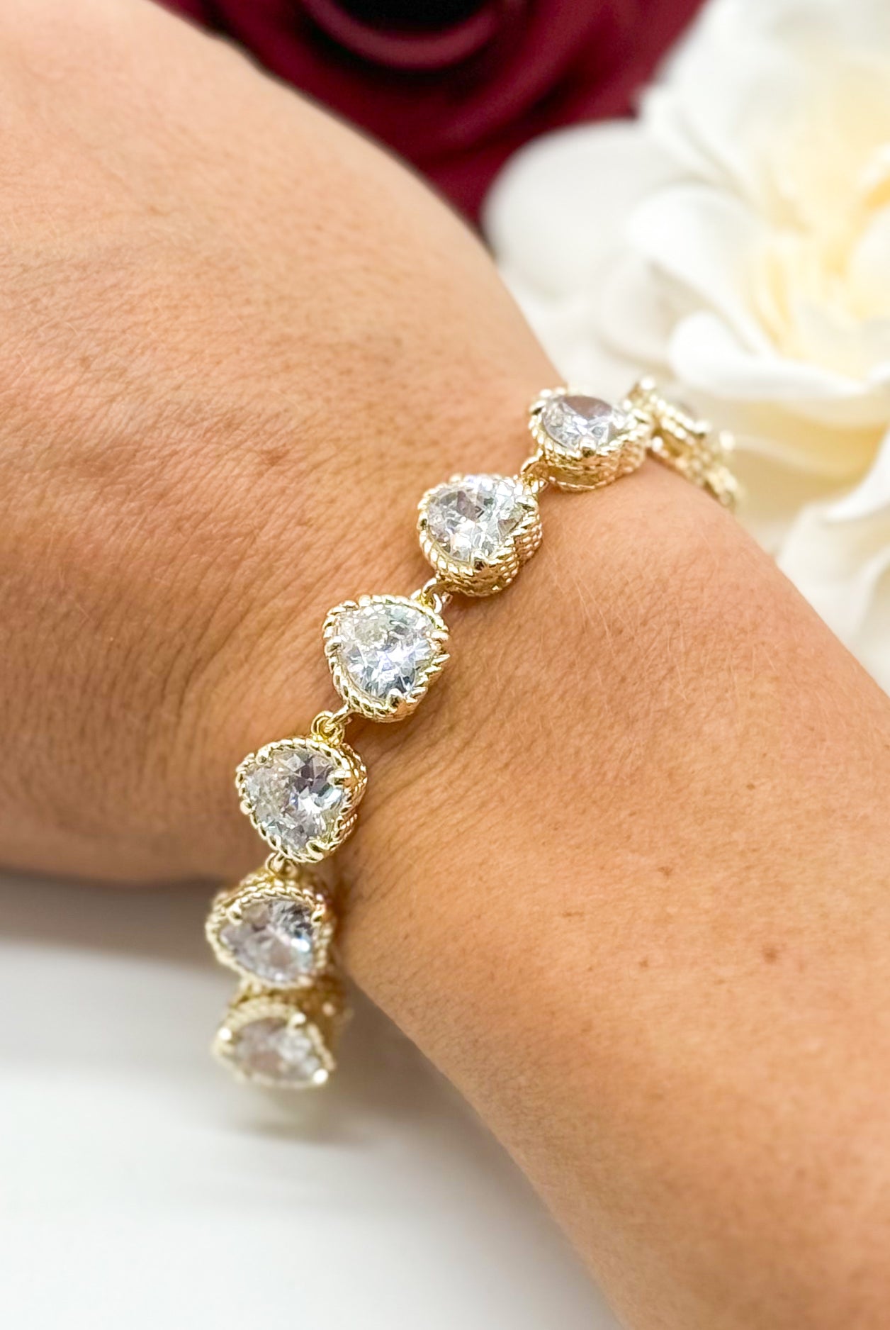 Sweet Heart Toggle Bracelet-310 Jewelry-Millenx Accessories, LLC.-Heathered Boho Boutique, Women's Fashion and Accessories in Palmetto, FL