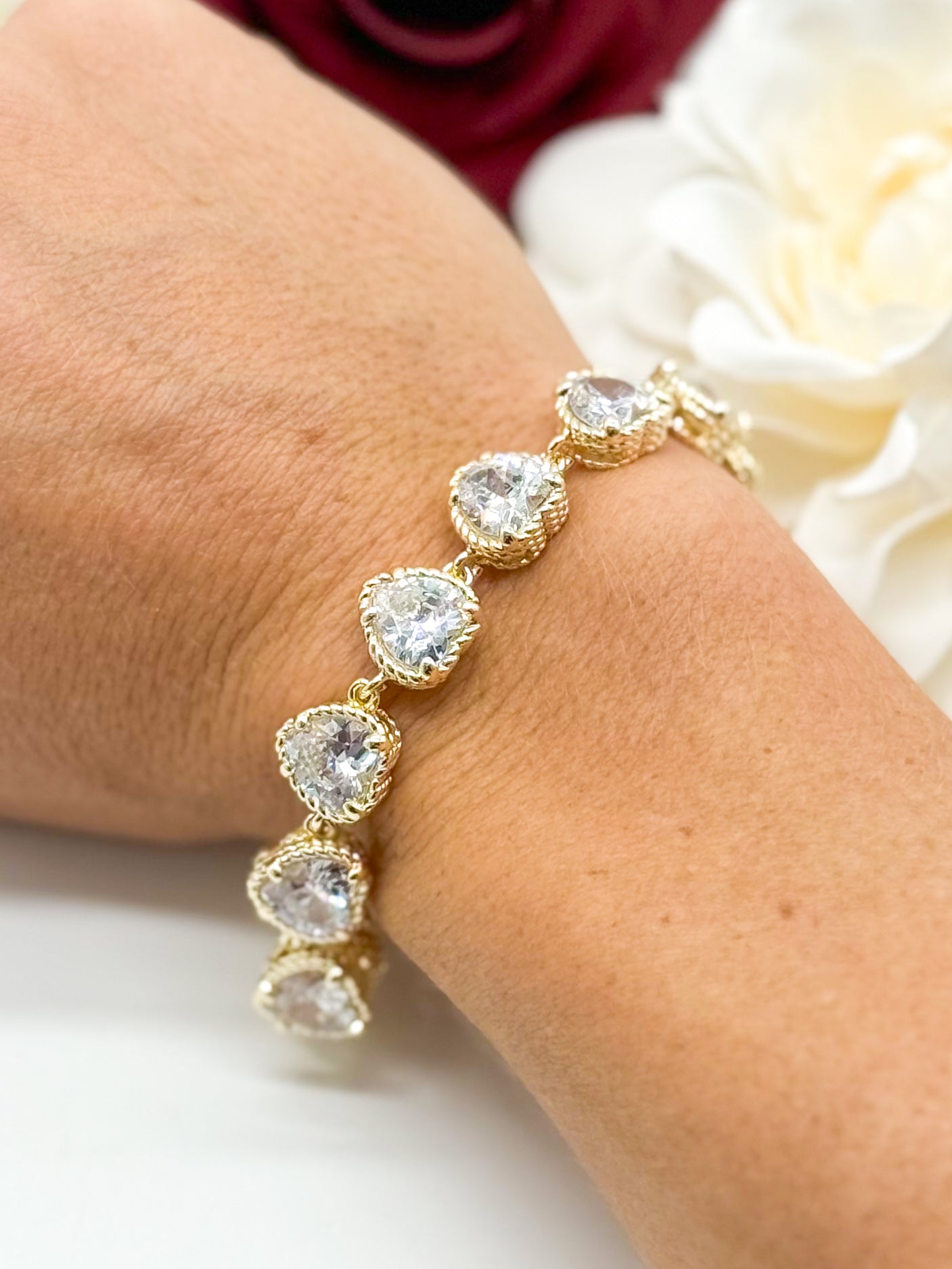 Sweet Heart Toggle Bracelet-310 Jewelry-Millenx Accessories, LLC.-Heathered Boho Boutique, Women's Fashion and Accessories in Palmetto, FL