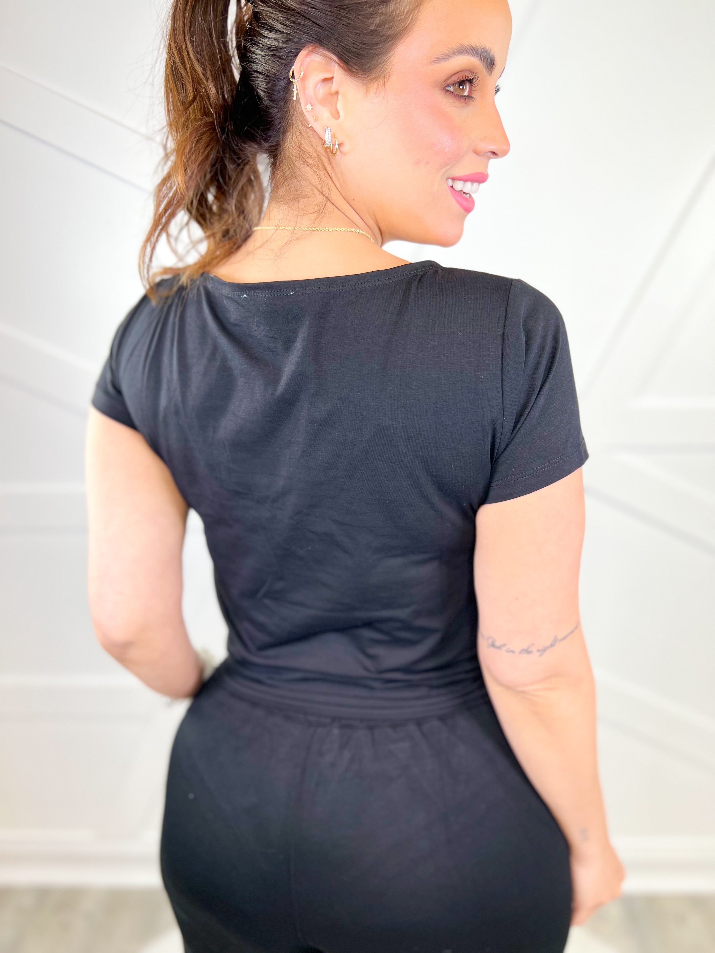 PREORDER: Right Places Top-110 SHORT SLEEVE TOP-White Birch-Heathered Boho Boutique, Women's Fashion and Accessories in Palmetto, FL