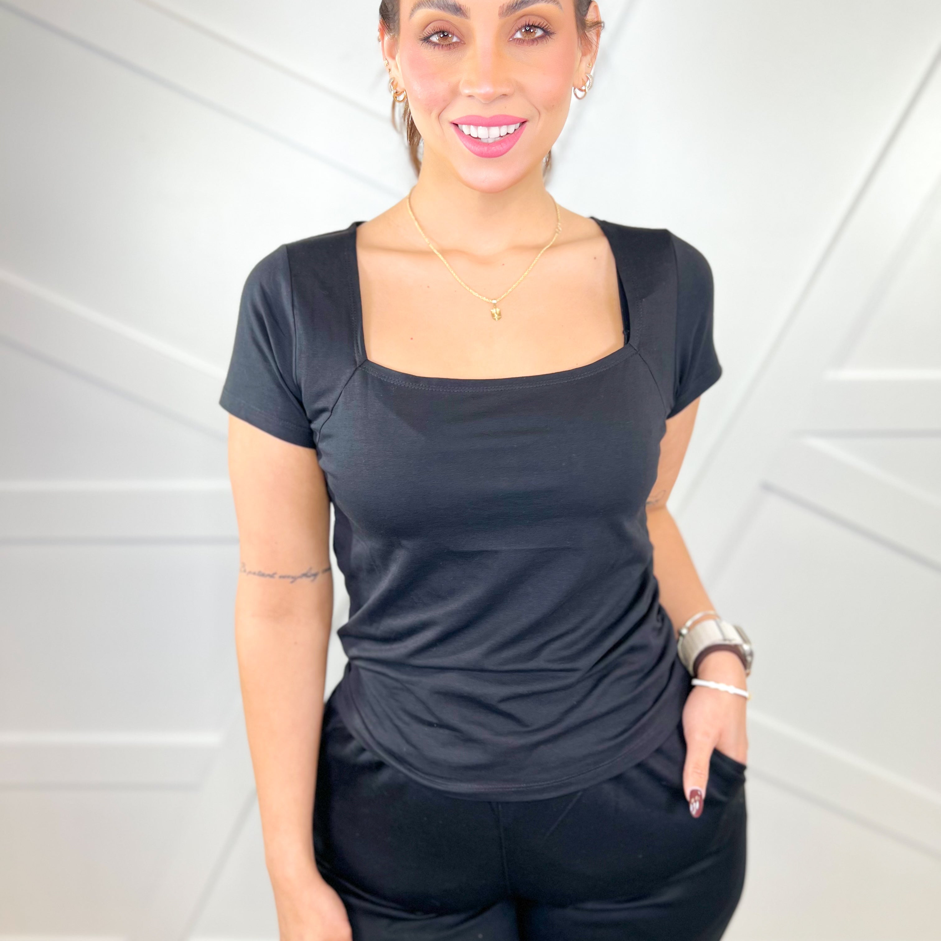 Restock: Right Places Top-110 SHORT SLEEVE TOP-White Birch-Heathered Boho Boutique, Women's Fashion and Accessories in Palmetto, FL