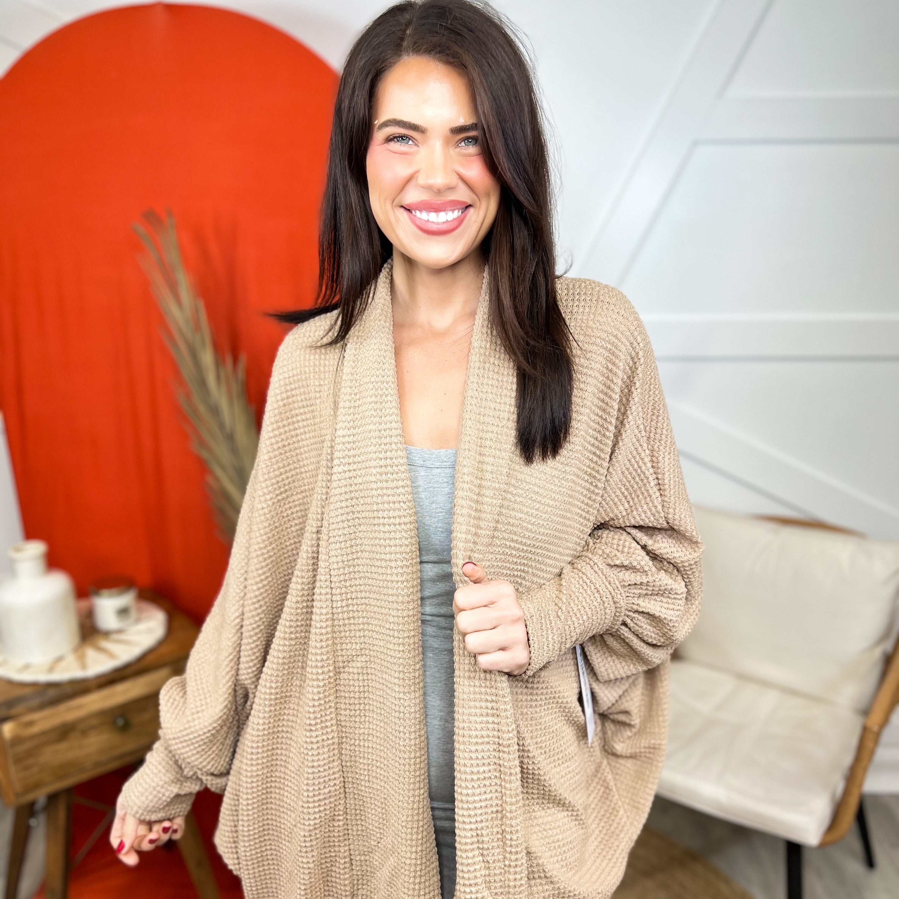 Haven Cardigan-220 Cardigans/ Kimonos-DEAR SCARLETT-Heathered Boho Boutique, Women's Fashion and Accessories in Palmetto, FL