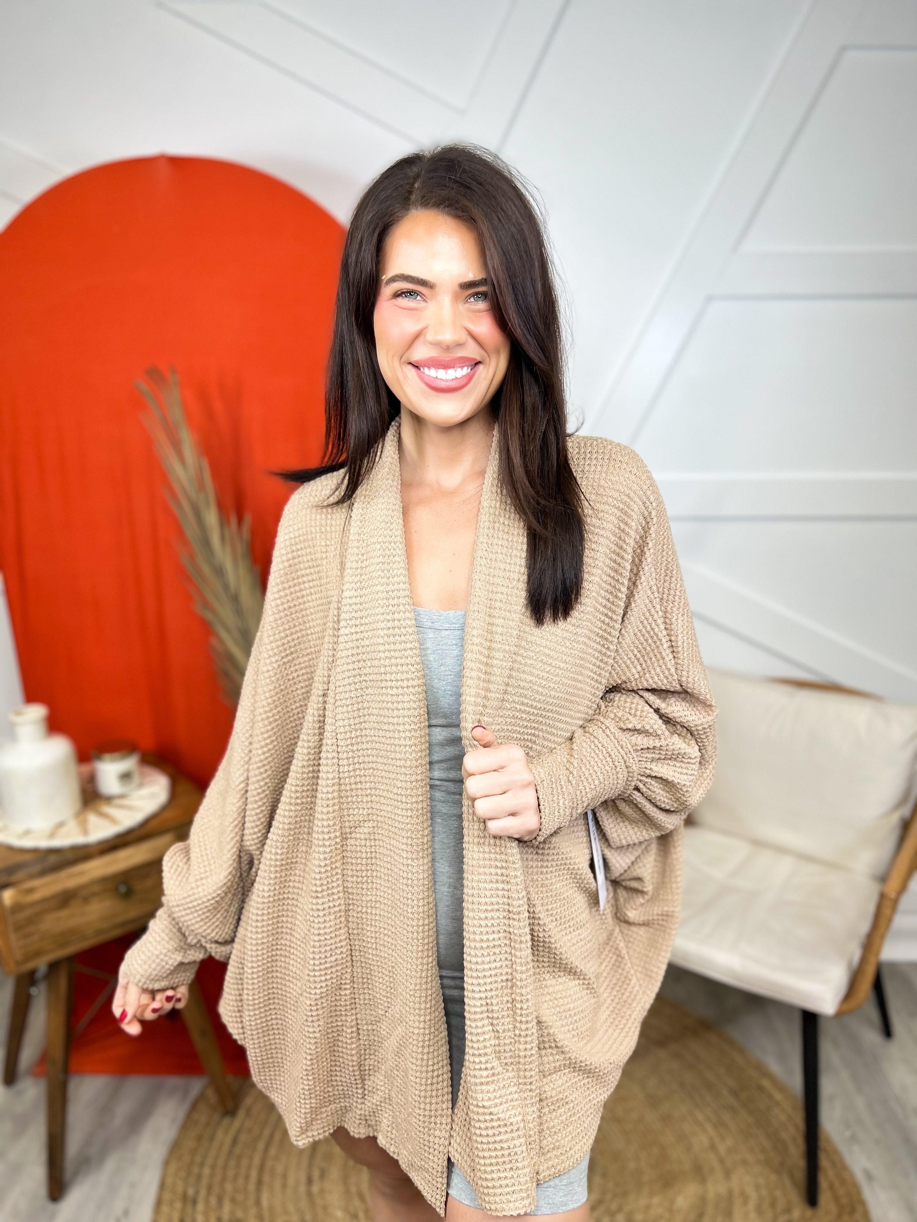 Haven Cardigan-220 Cardigans/ Kimonos-DEAR SCARLETT-Heathered Boho Boutique, Women's Fashion and Accessories in Palmetto, FL