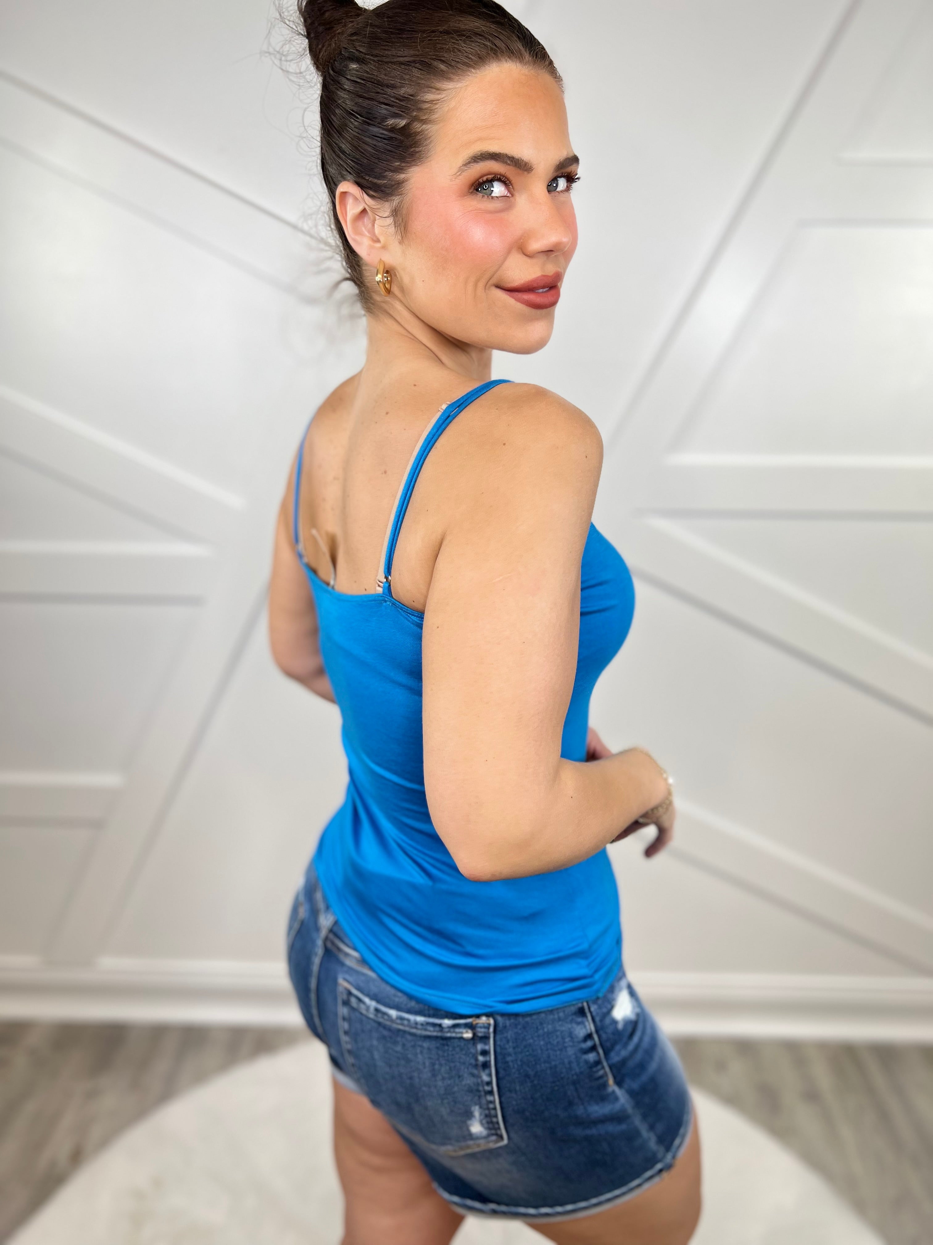 Walk the Line Tank Top-100 TANK/CROP TOPS-VOCAL-Heathered Boho Boutique, Women's Fashion and Accessories in Palmetto, FL