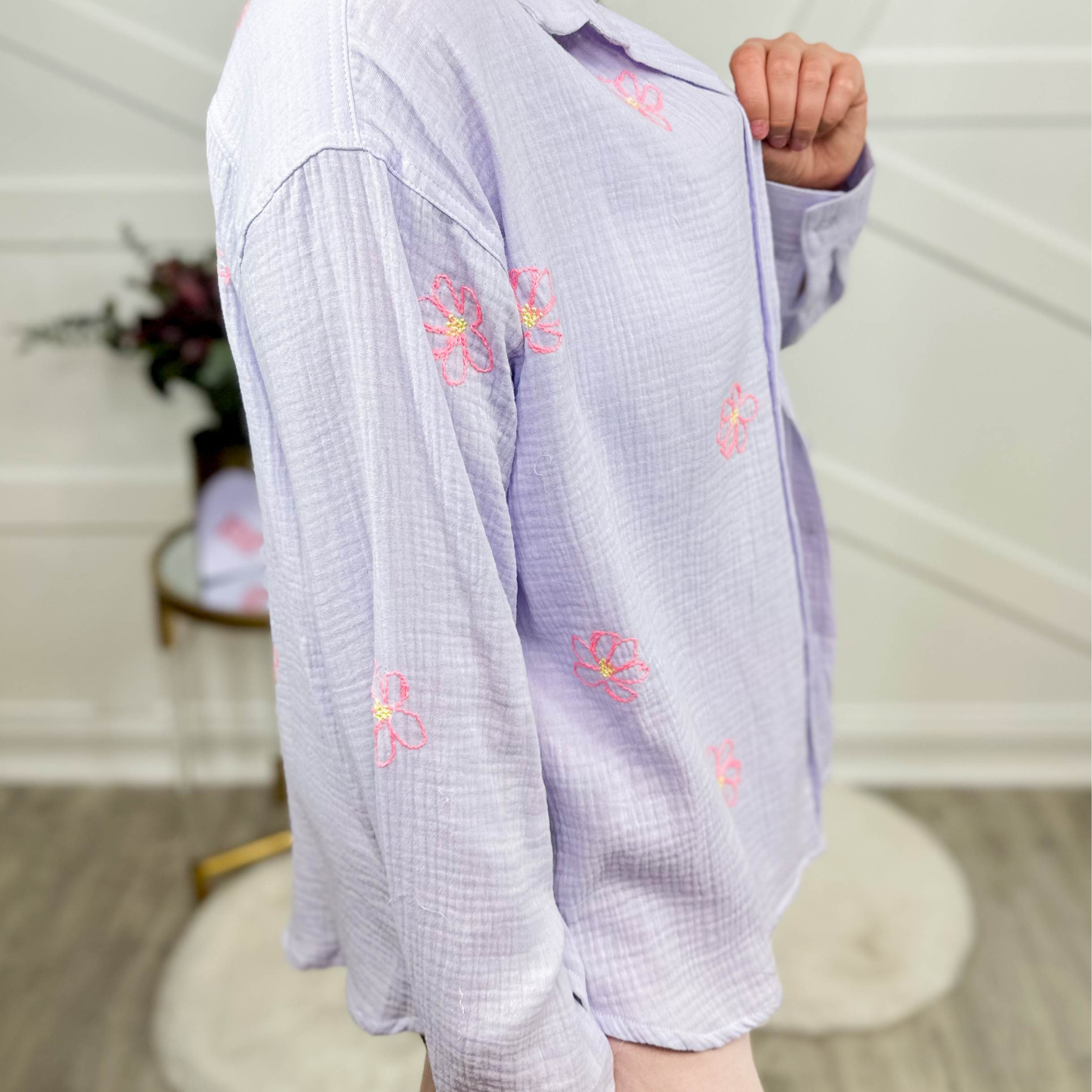 Guaranteed Top-120 Long Sleeve Tops-Easel-Heathered Boho Boutique, Women's Fashion and Accessories in Palmetto, FL