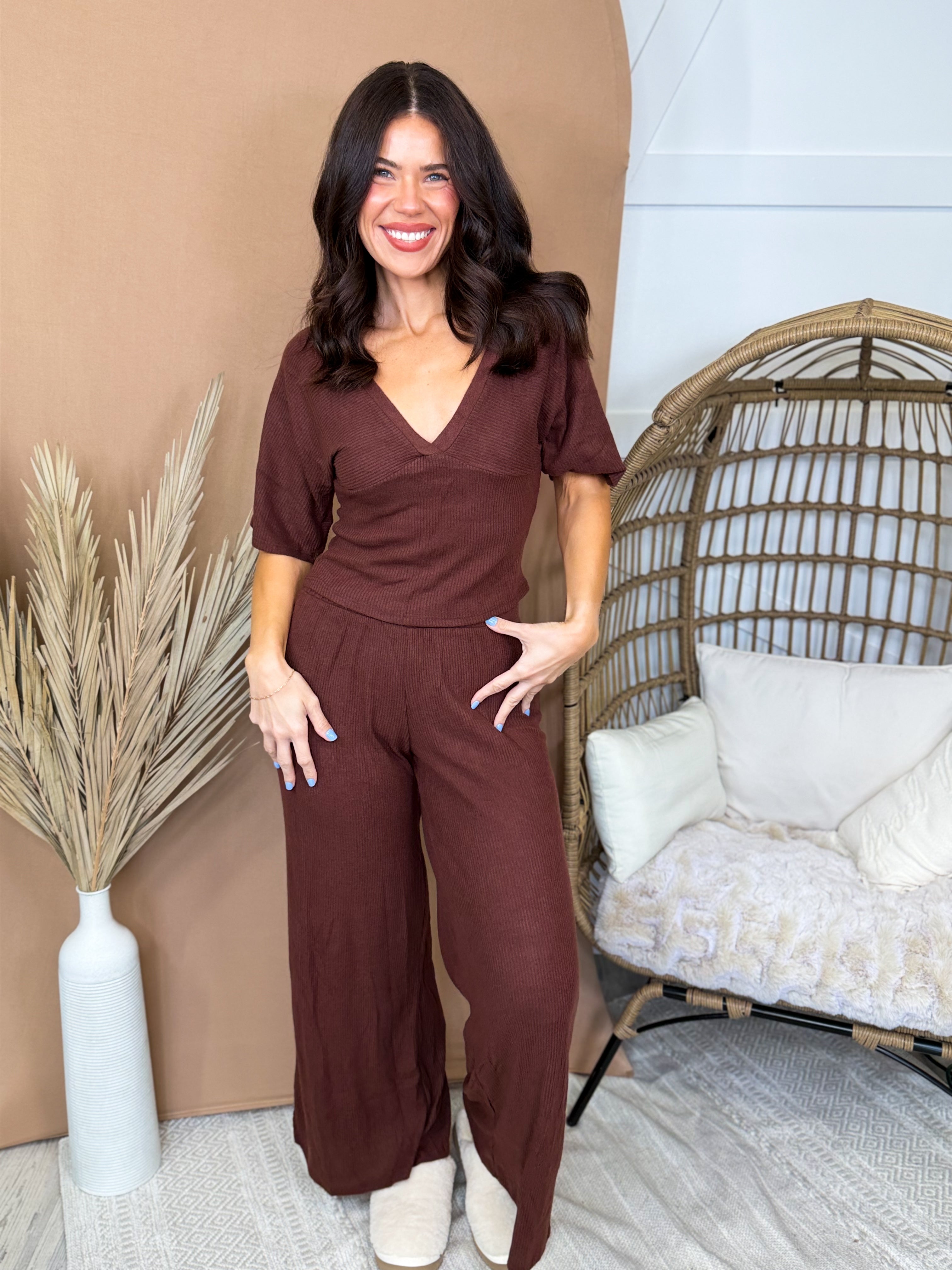 Ribbed & Ready Set-240 ACTIVEWEAR/SETS-TIMING-Heathered Boho Boutique, Women's Fashion and Accessories in Palmetto, FL
