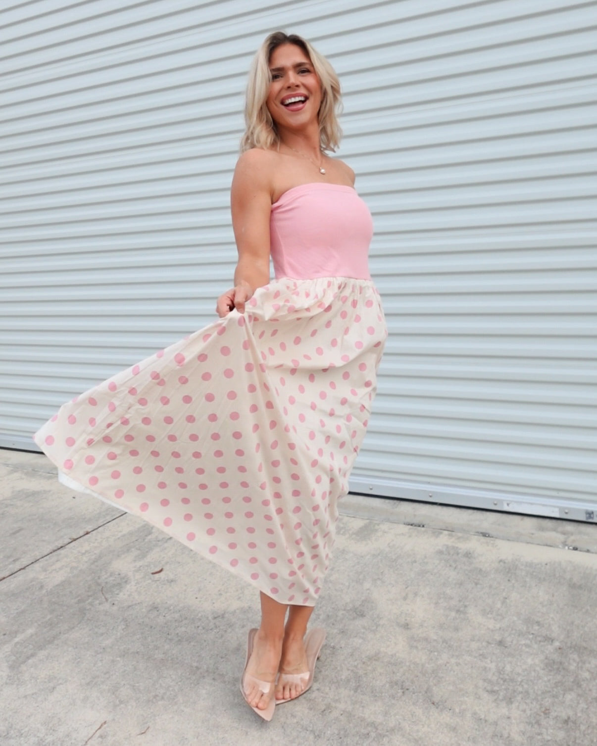 One and Done Dress-230 DRESSES/JUMPSUITS/ROMPERS-SHE + SKY-Heathered Boho Boutique, Women's Fashion and Accessories in Palmetto, FL