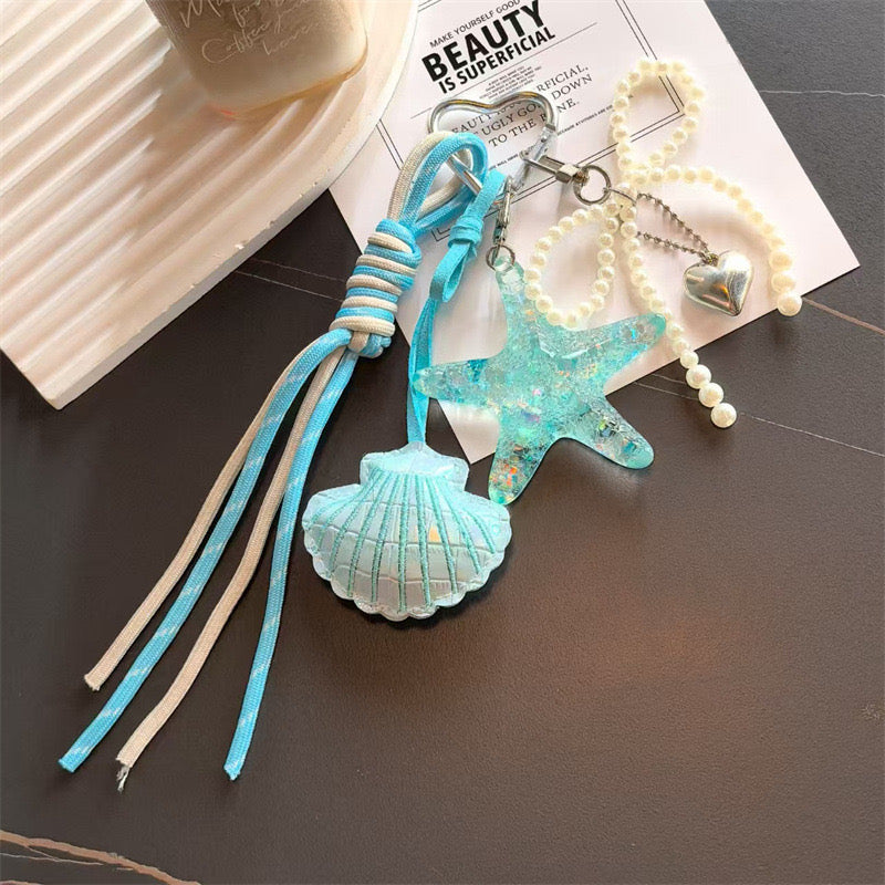Seaside Charm Bag Charm ✨🐚-340 Other Accessories-Heathered Boho-Heathered Boho Boutique, Women's Fashion and Accessories in Palmetto, FL