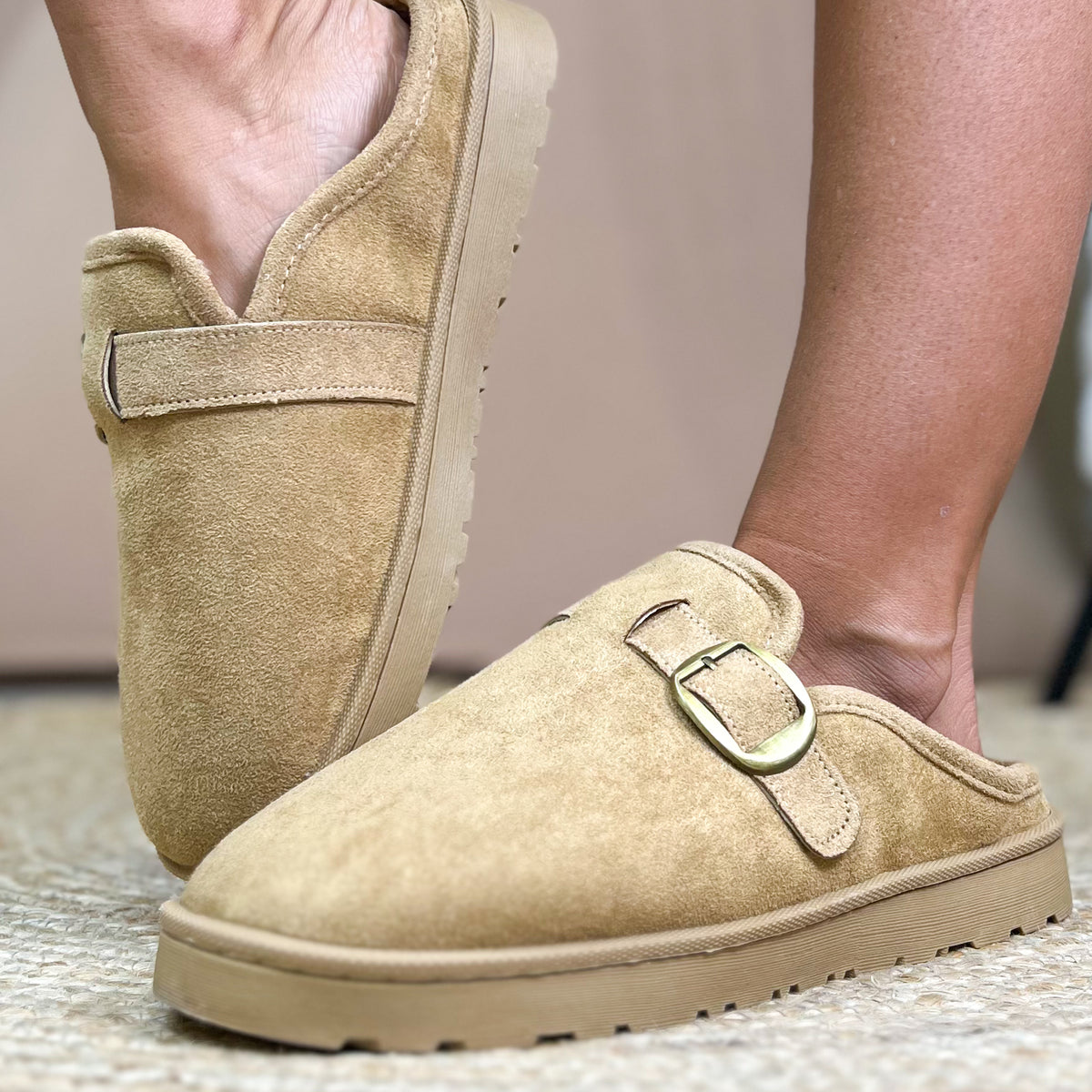 Snuggly Clogs-350 Shoes-Let's See Style-Heathered Boho Boutique, Women's Fashion and Accessories in Palmetto, FL