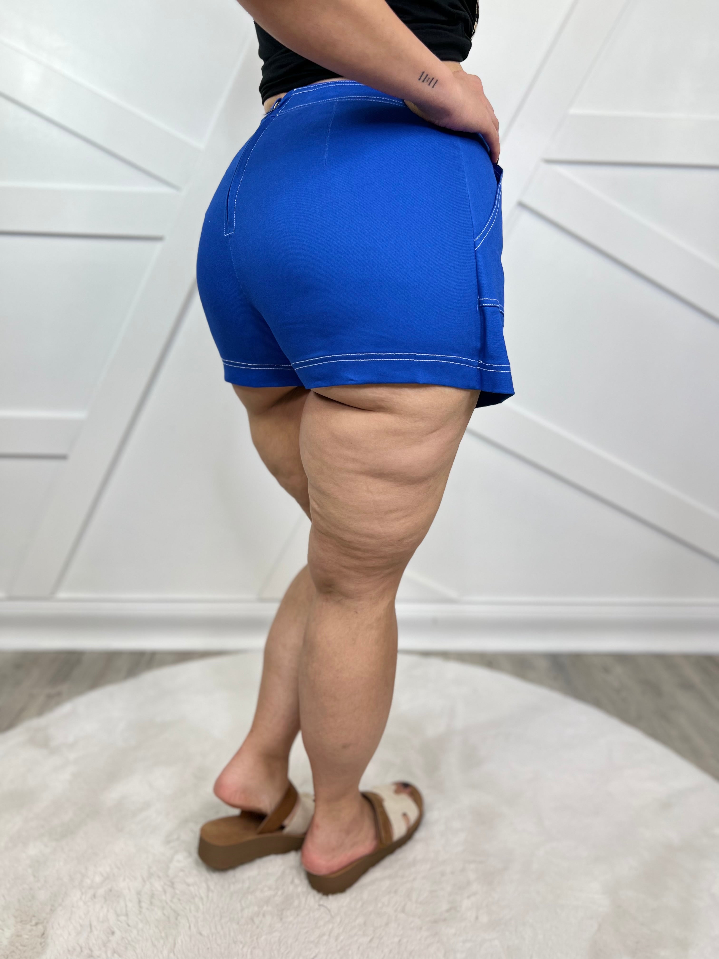 Glam High Waisted Skort-170 Skort/ Skirt-Glam-Heathered Boho Boutique, Women's Fashion and Accessories in Palmetto, FL