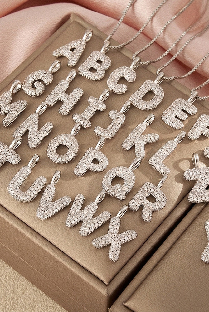 All About YOU Initial Necklace-310 JEWELRY-NIHAO JEWELRY-Heathered Boho Boutique, Women's Fashion and Accessories in Palmetto, FL