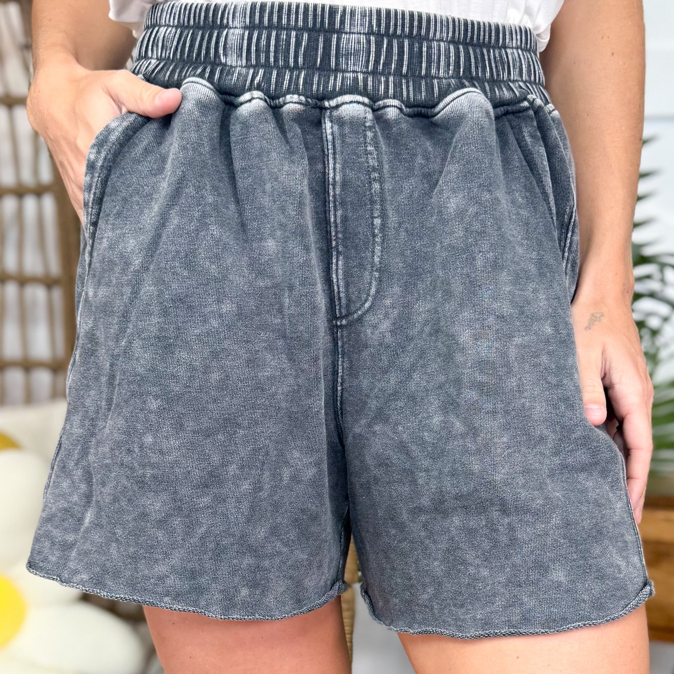 Restock: Team Spirit Shorts-160 shorts-Rae Mode-Heathered Boho Boutique, Women's Fashion and Accessories in Palmetto, FL