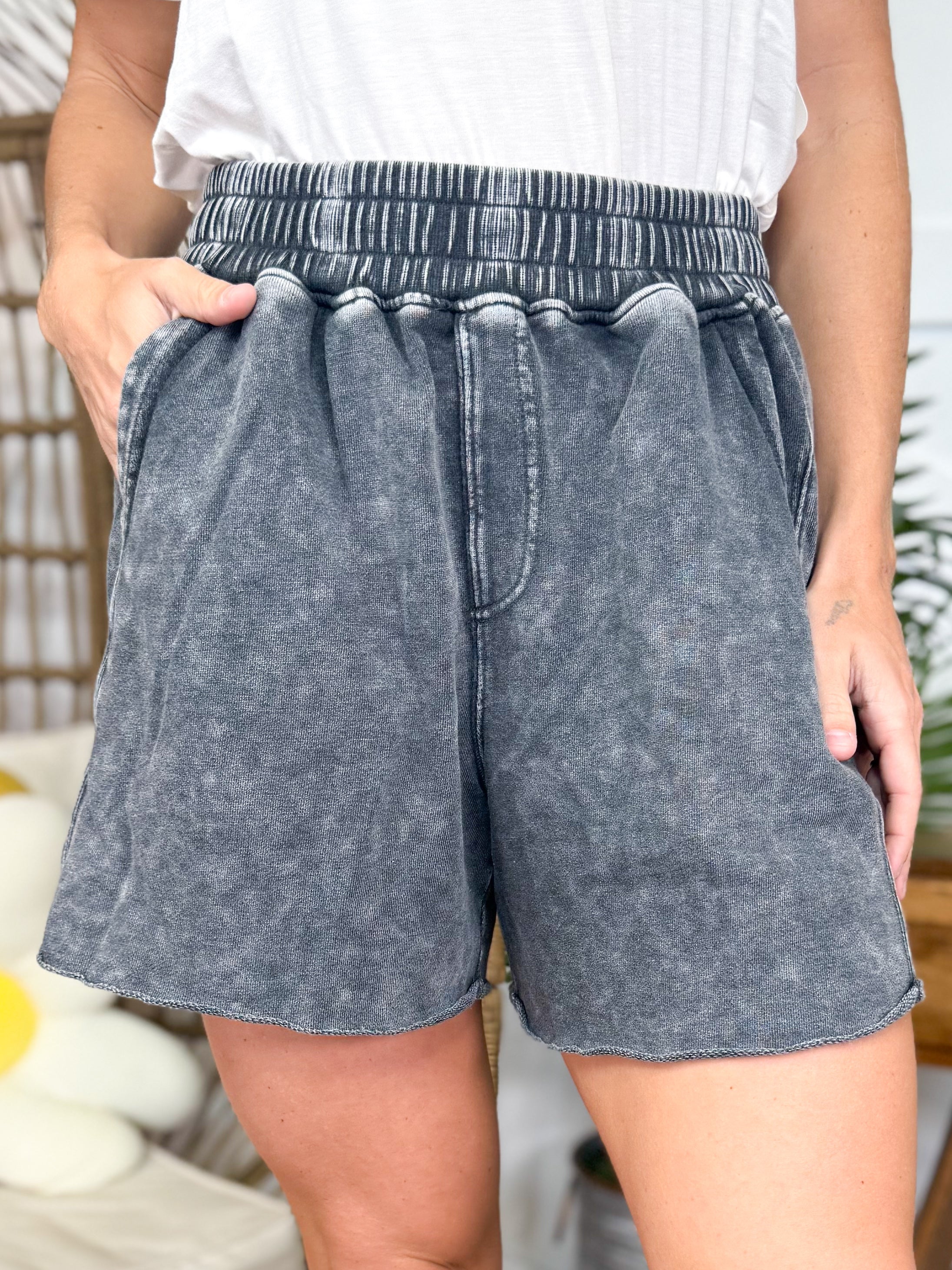 Restock: Team Spirit Shorts-160 shorts-Rae Mode-Heathered Boho Boutique, Women's Fashion and Accessories in Palmetto, FL