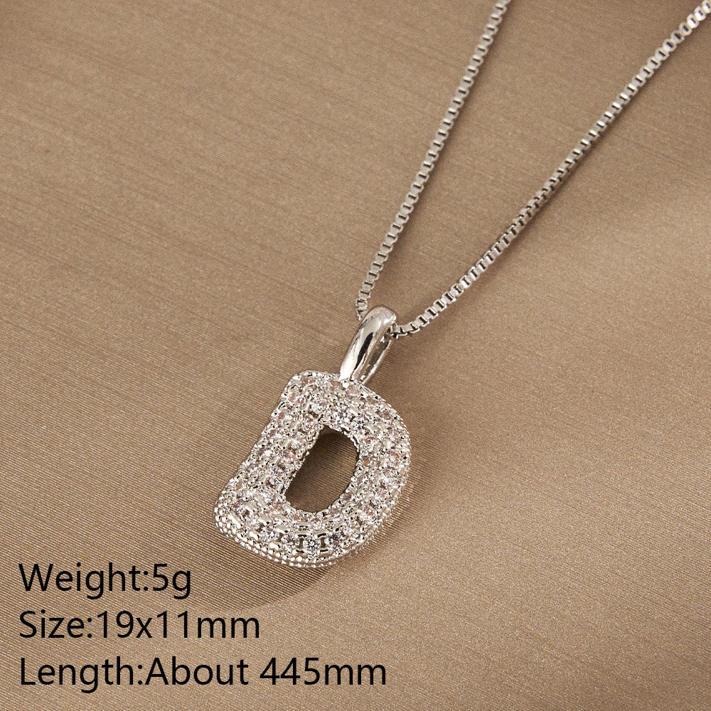 All About YOU Initial Necklace-310 JEWELRY-NIHAO JEWELRY-Heathered Boho Boutique, Women's Fashion and Accessories in Palmetto, FL