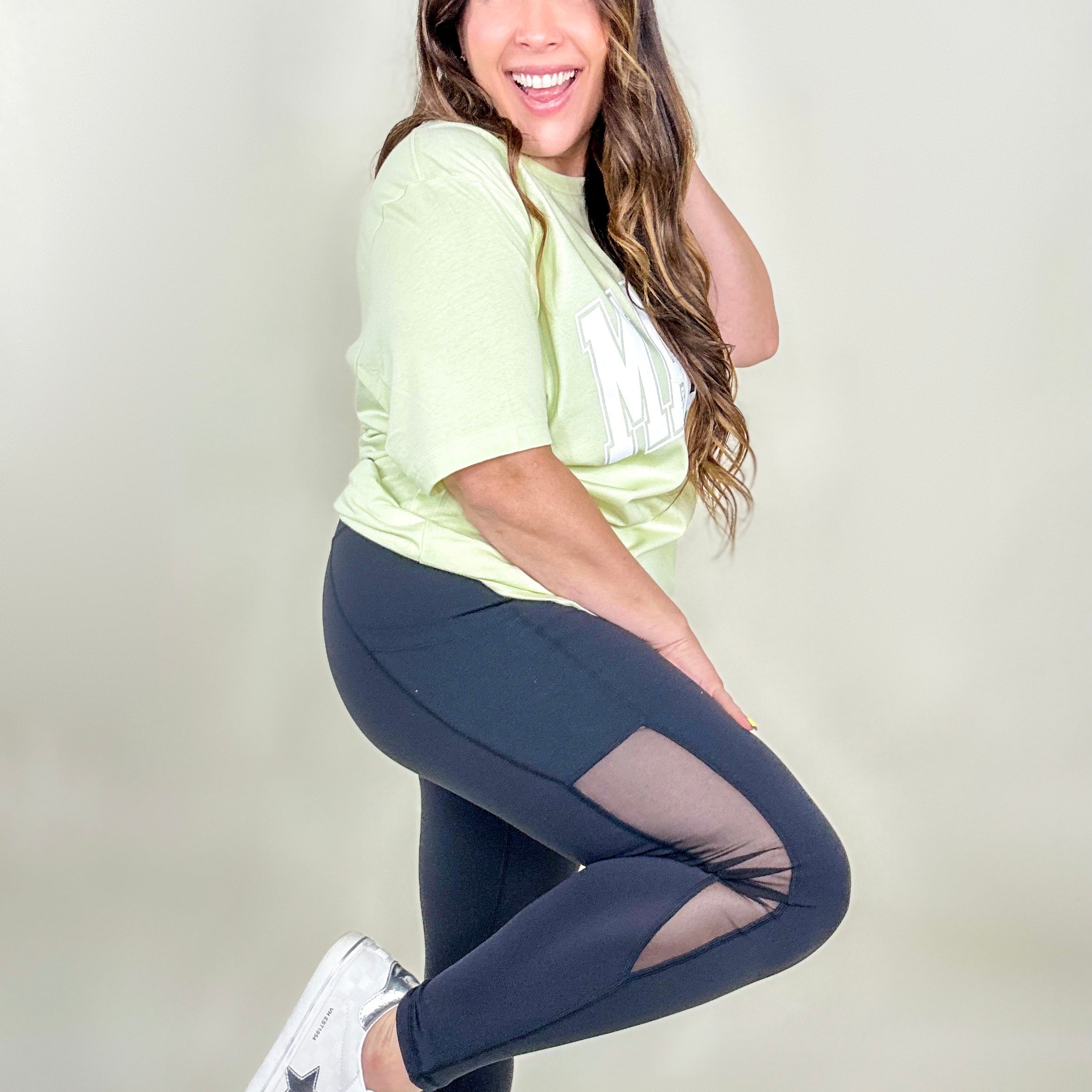 BLACK FRIDAY: Ready For It Leggings-180 LEGGINGS-White Birch-Heathered Boho Boutique, Women's Fashion and Accessories in Palmetto, FL