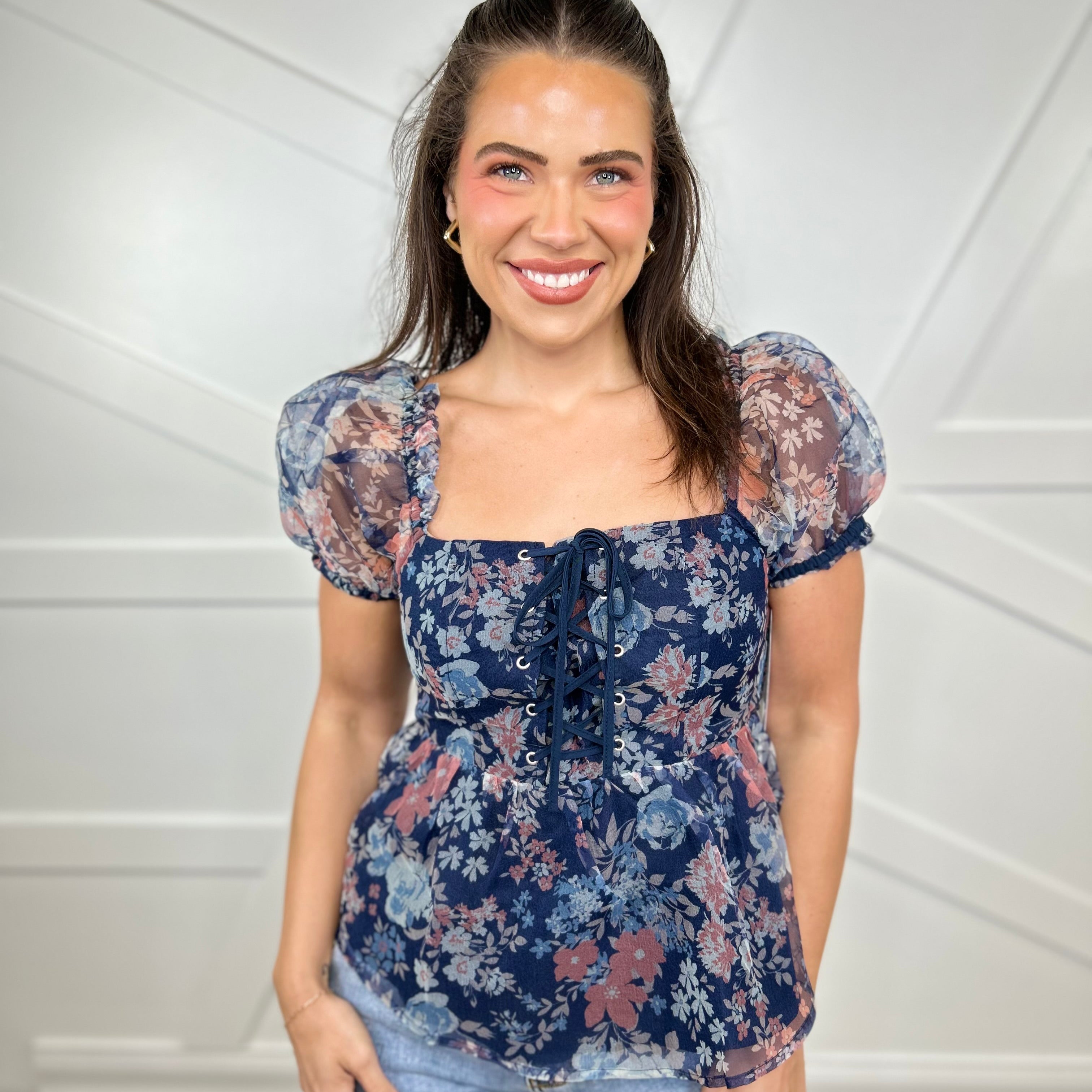 Cheer You On Top-110 SHORT SLEEVE TOP-Listicle-Heathered Boho Boutique, Women's Fashion and Accessories in Palmetto, FL