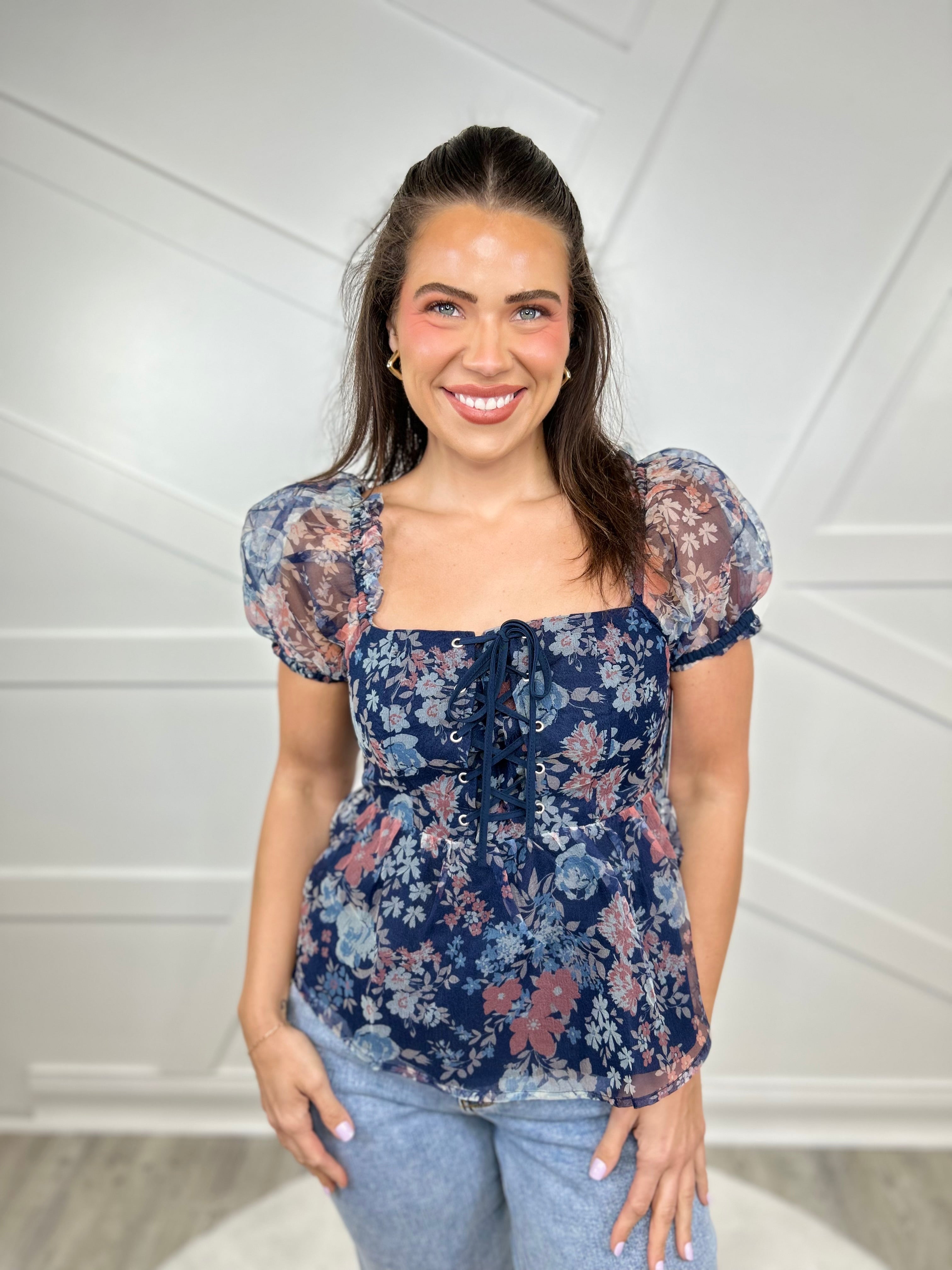Cheer You On Top-110 SHORT SLEEVE TOP-Listicle-Heathered Boho Boutique, Women's Fashion and Accessories in Palmetto, FL