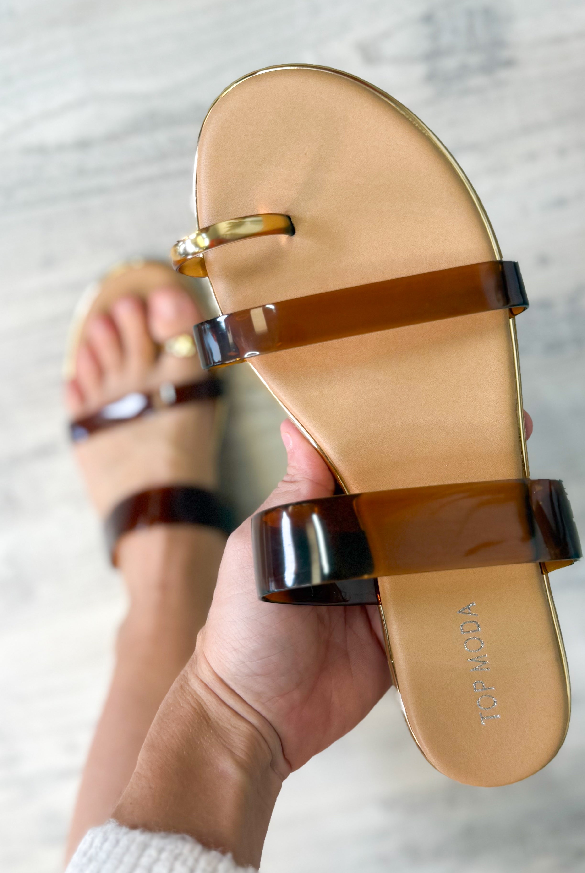 Noel Sandals - Tan-350 SHOES-Top Guy-Heathered Boho Boutique, Women's Fashion and Accessories in Palmetto, FL
