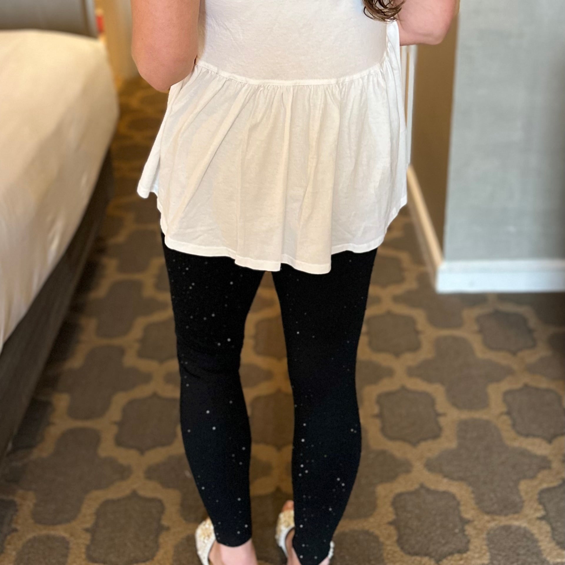 Restock: Flatter Fit Leggings-180 LEGGINGS-White Birch-Heathered Boho Boutique, Women's Fashion and Accessories in Palmetto, FL