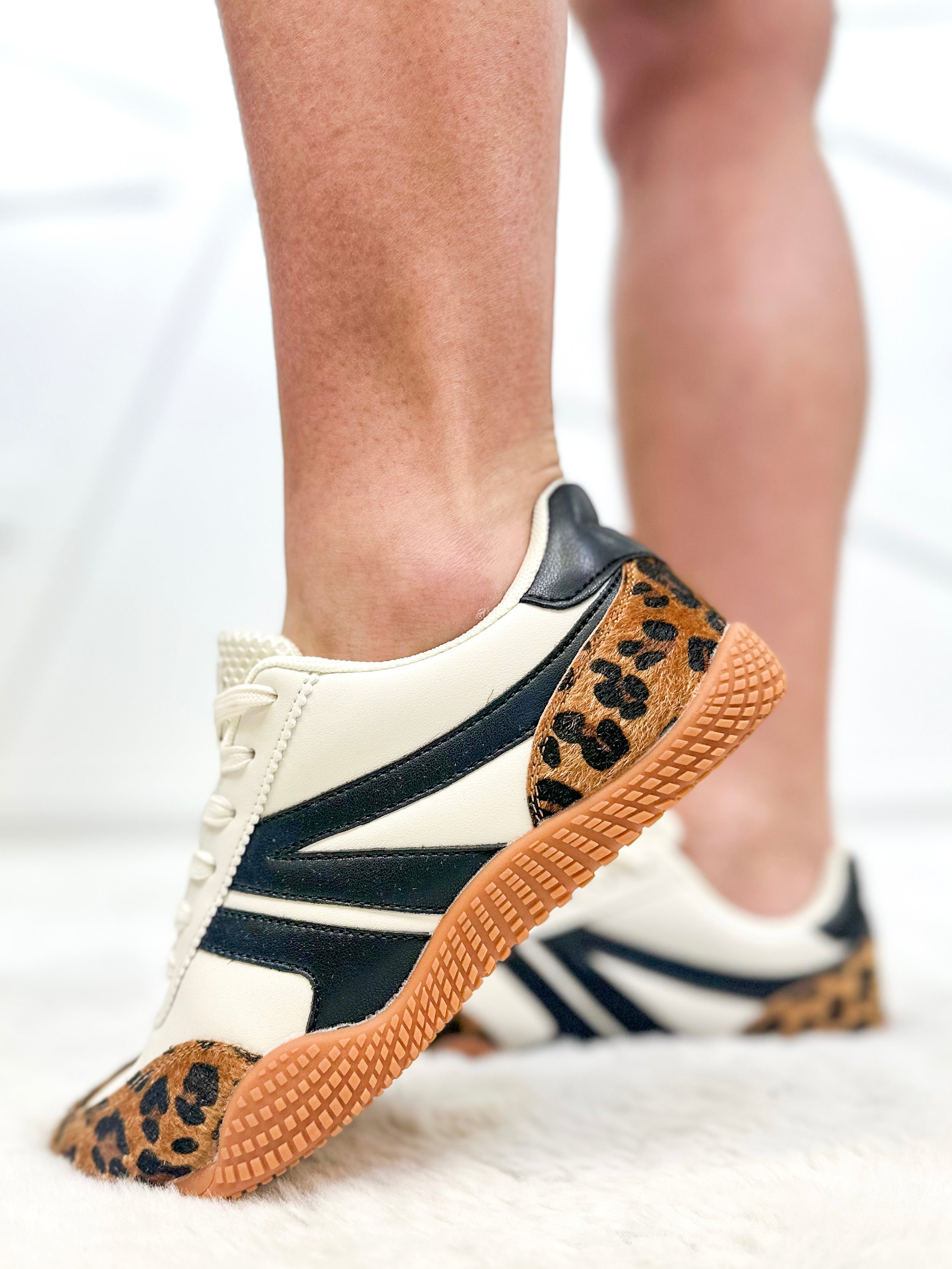 Larson Sneakers - Leopard-350 SHOES-BERNESS-Heathered Boho Boutique, Women's Fashion and Accessories in Palmetto, FL