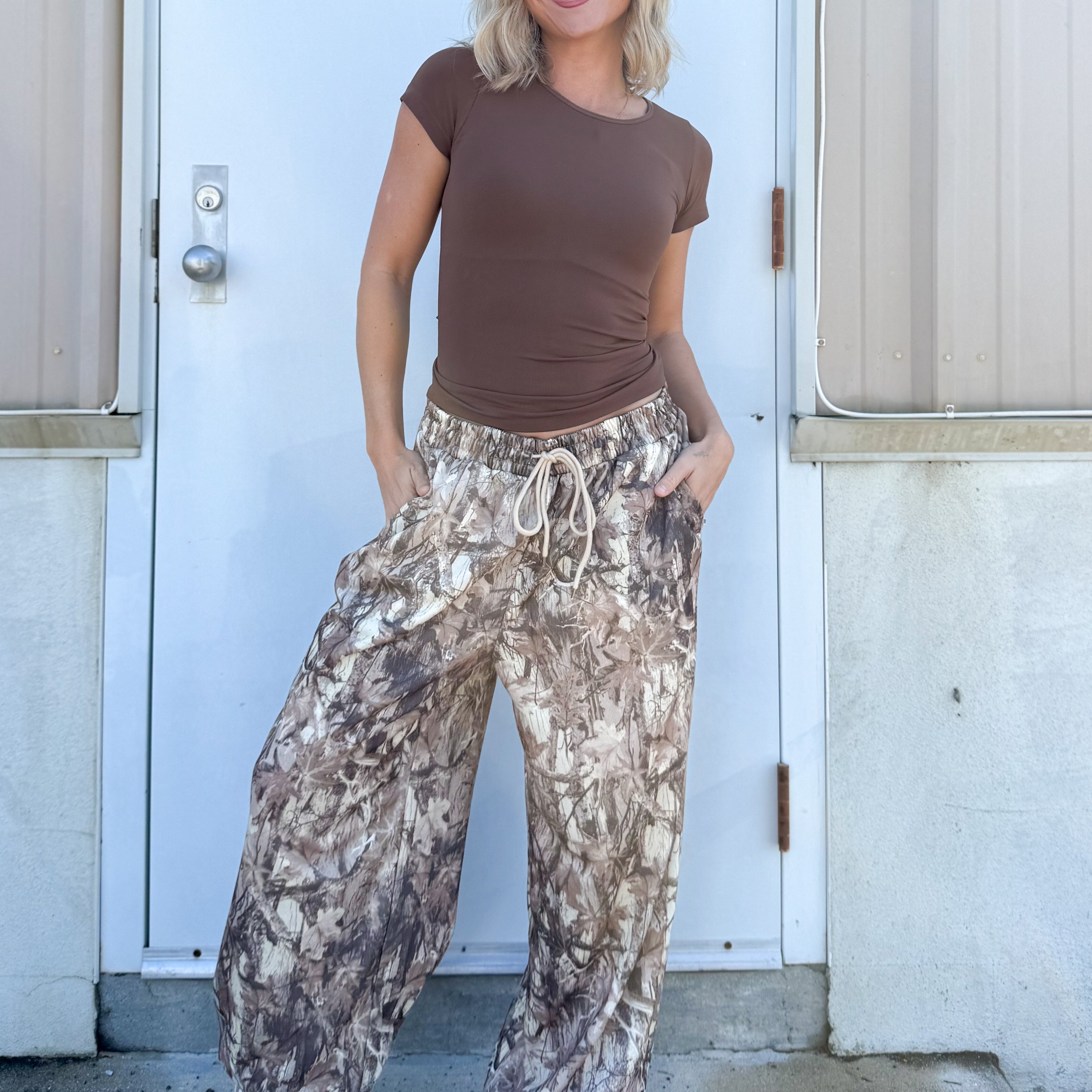 Everyday Joggers in Dark Camo-150 PANTS-Birdie & Co-Heathered Boho Boutique, Women's Fashion and Accessories in Palmetto, FL