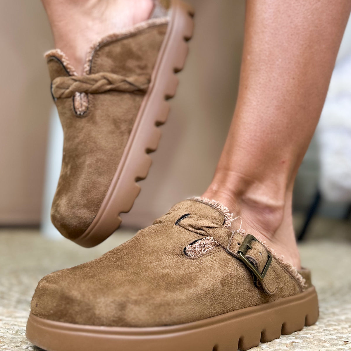 Cali Mule-350 SHOES-Very G-Heathered Boho Boutique, Women's Fashion and Accessories in Palmetto, FL
