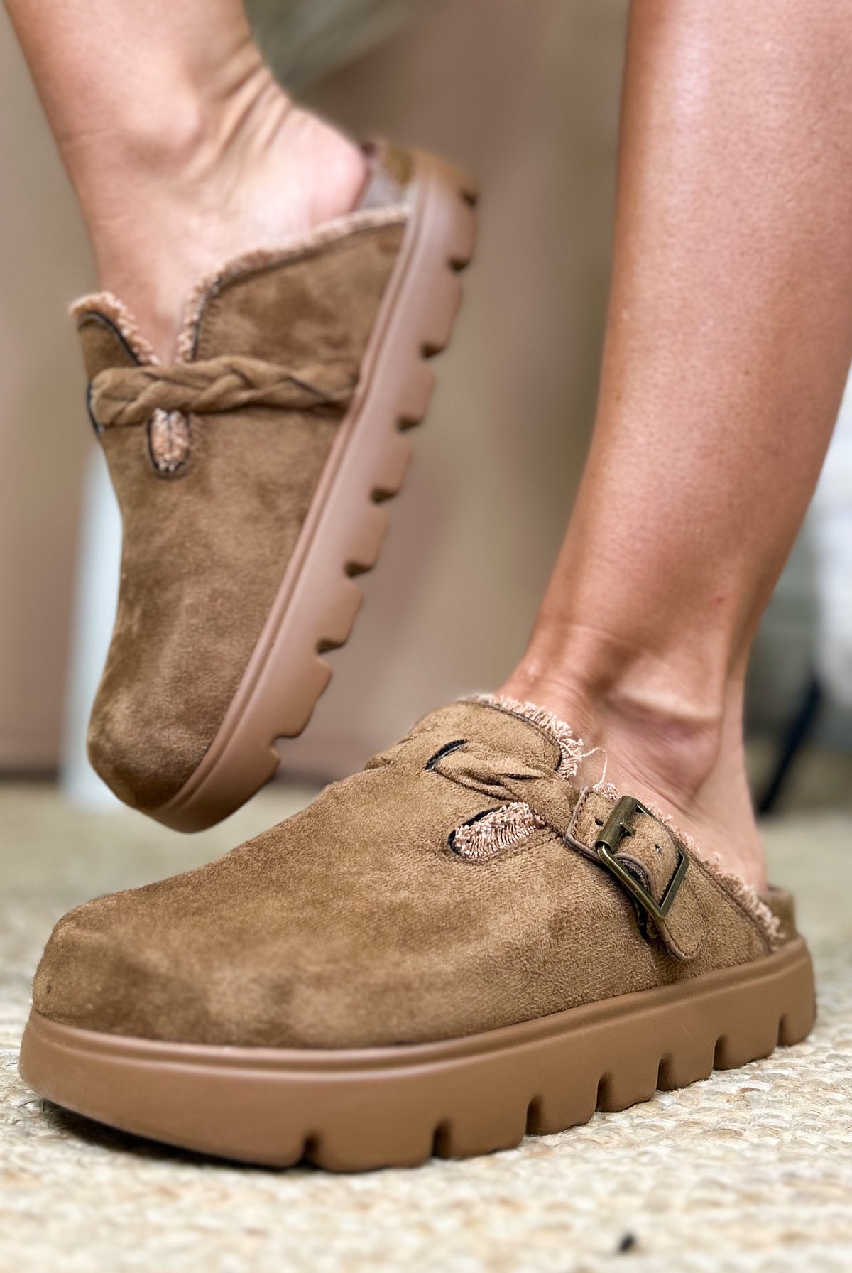 Cali Mule-350 SHOES-Very G-Heathered Boho Boutique, Women's Fashion and Accessories in Palmetto, FL