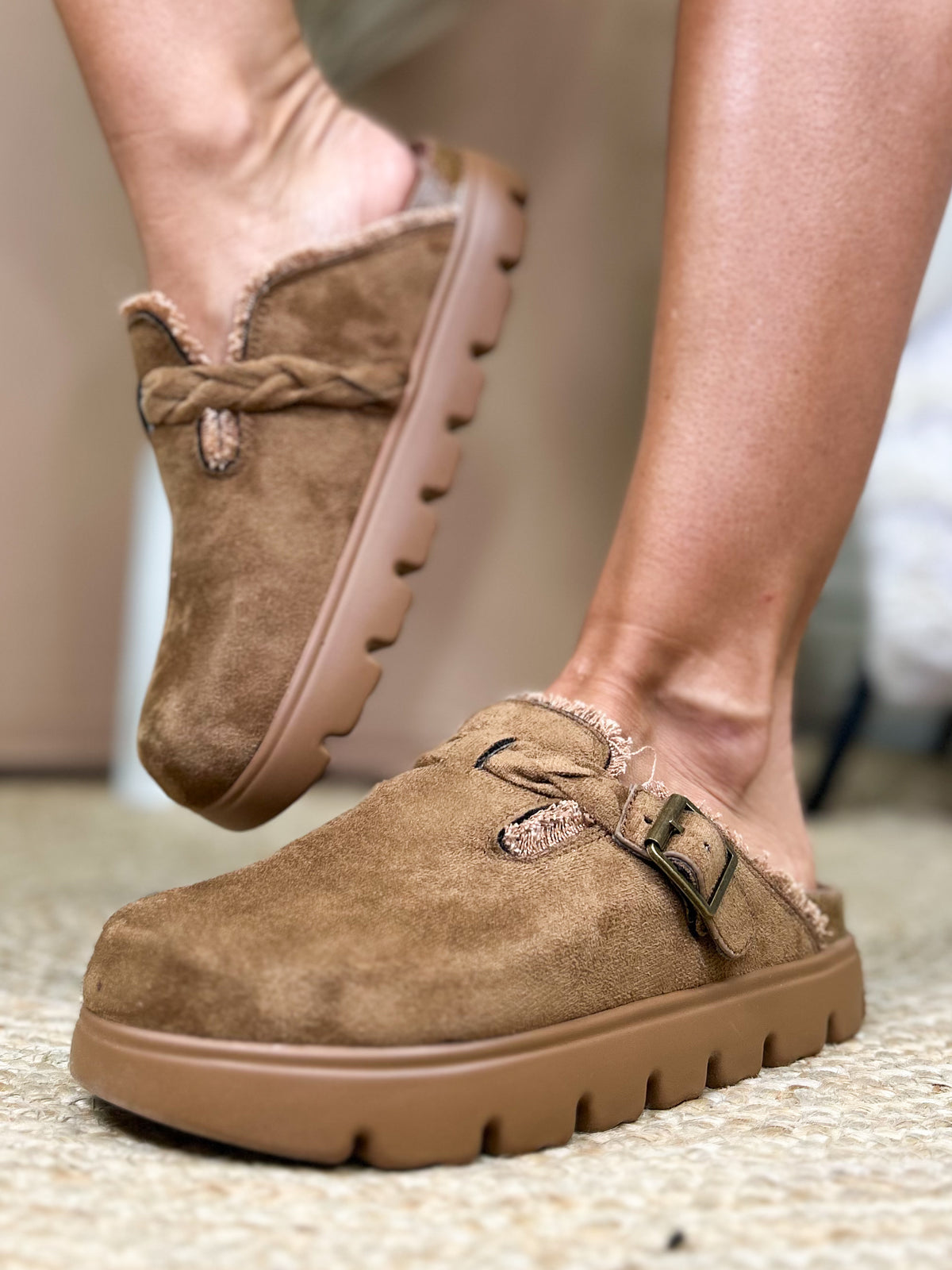 Cali Mule-350 SHOES-Very G-Heathered Boho Boutique, Women's Fashion and Accessories in Palmetto, FL