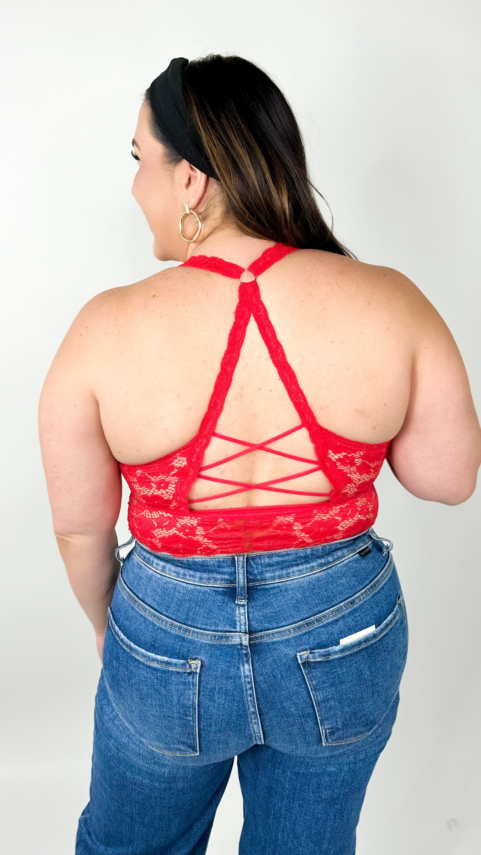 Juliette Lace Bralette (Reg/Curvy)-140 Body Suits/ Intimates-Jady K-Heathered Boho Boutique, Women's Fashion and Accessories in Palmetto, FL