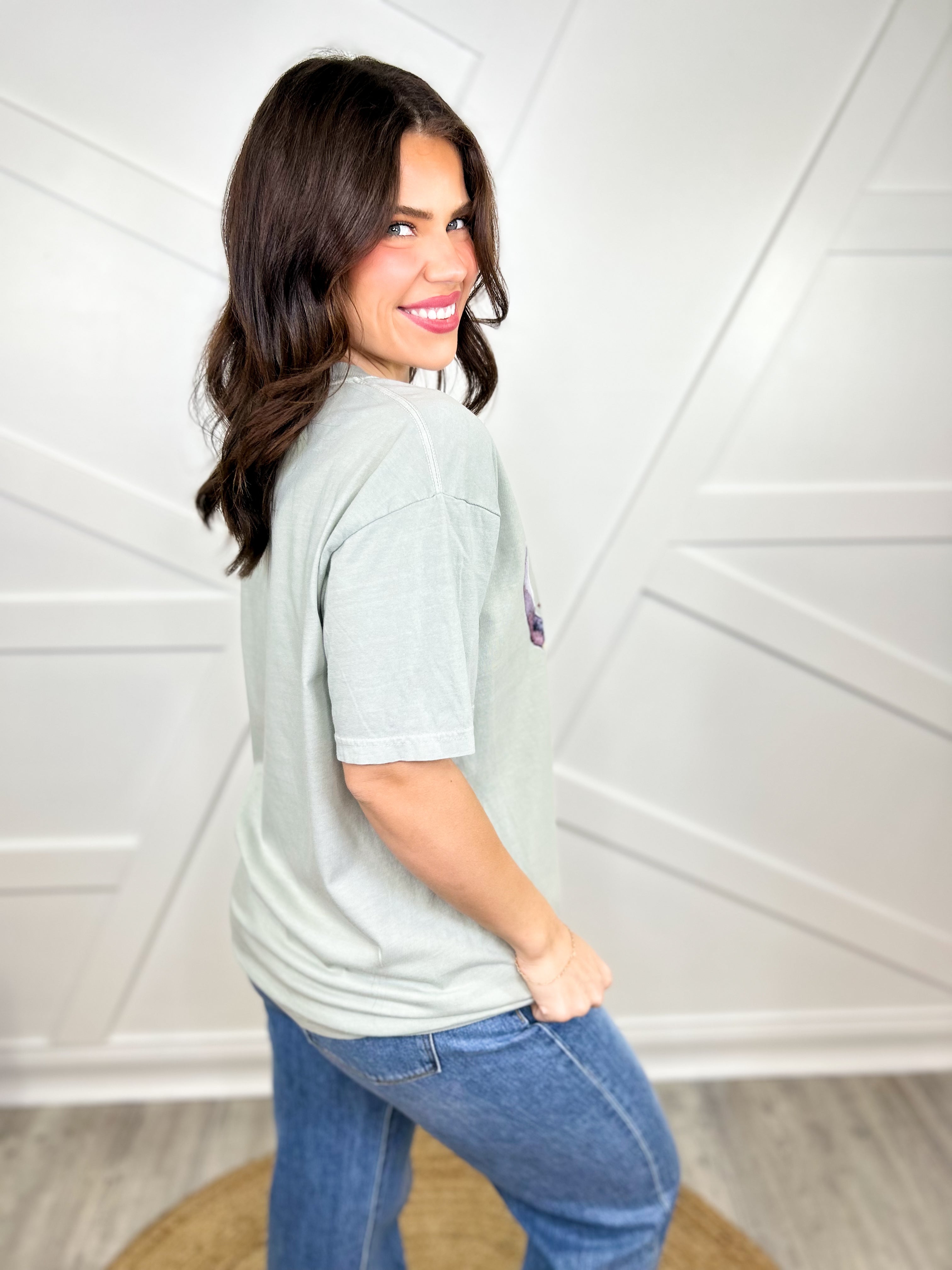 Take No Bull Graphic Tee - Bay-130 Graphic Tees-Heathered Boho-Heathered Boho Boutique, Women's Fashion and Accessories in Palmetto, FL