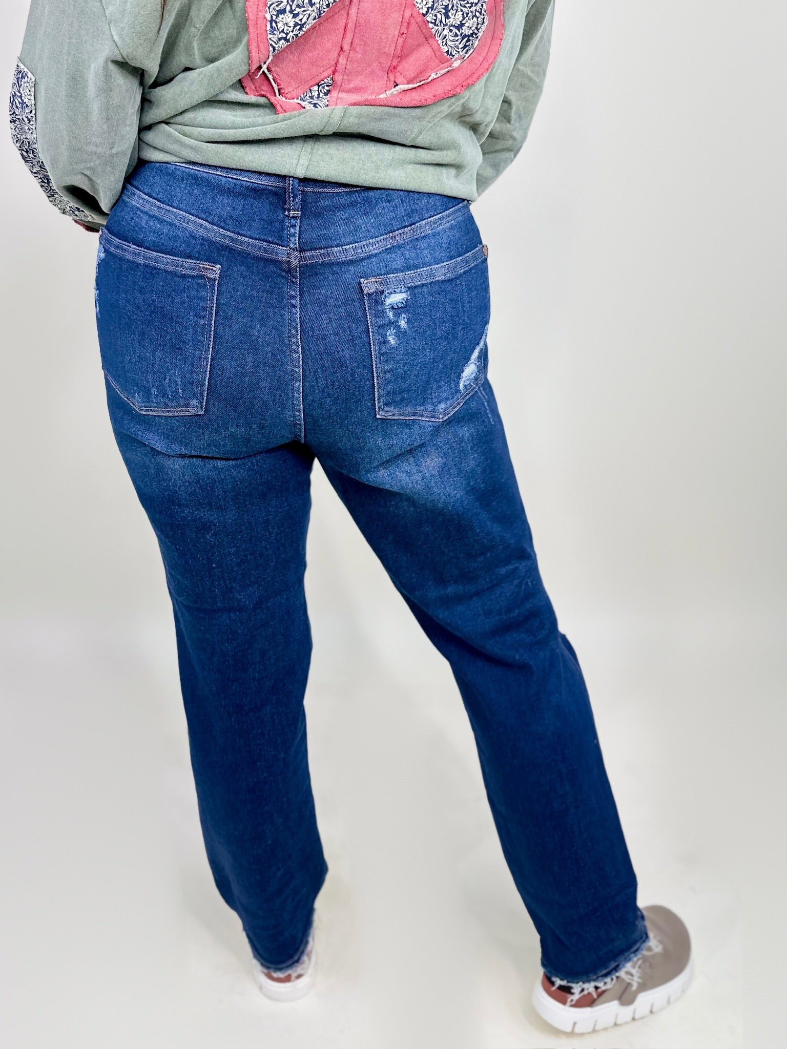Revenge Rigid Magic Straight Leg by Judy Blue-190 Jeans-Judy Blue-Heathered Boho Boutique, Women's Fashion and Accessories in Palmetto, FL