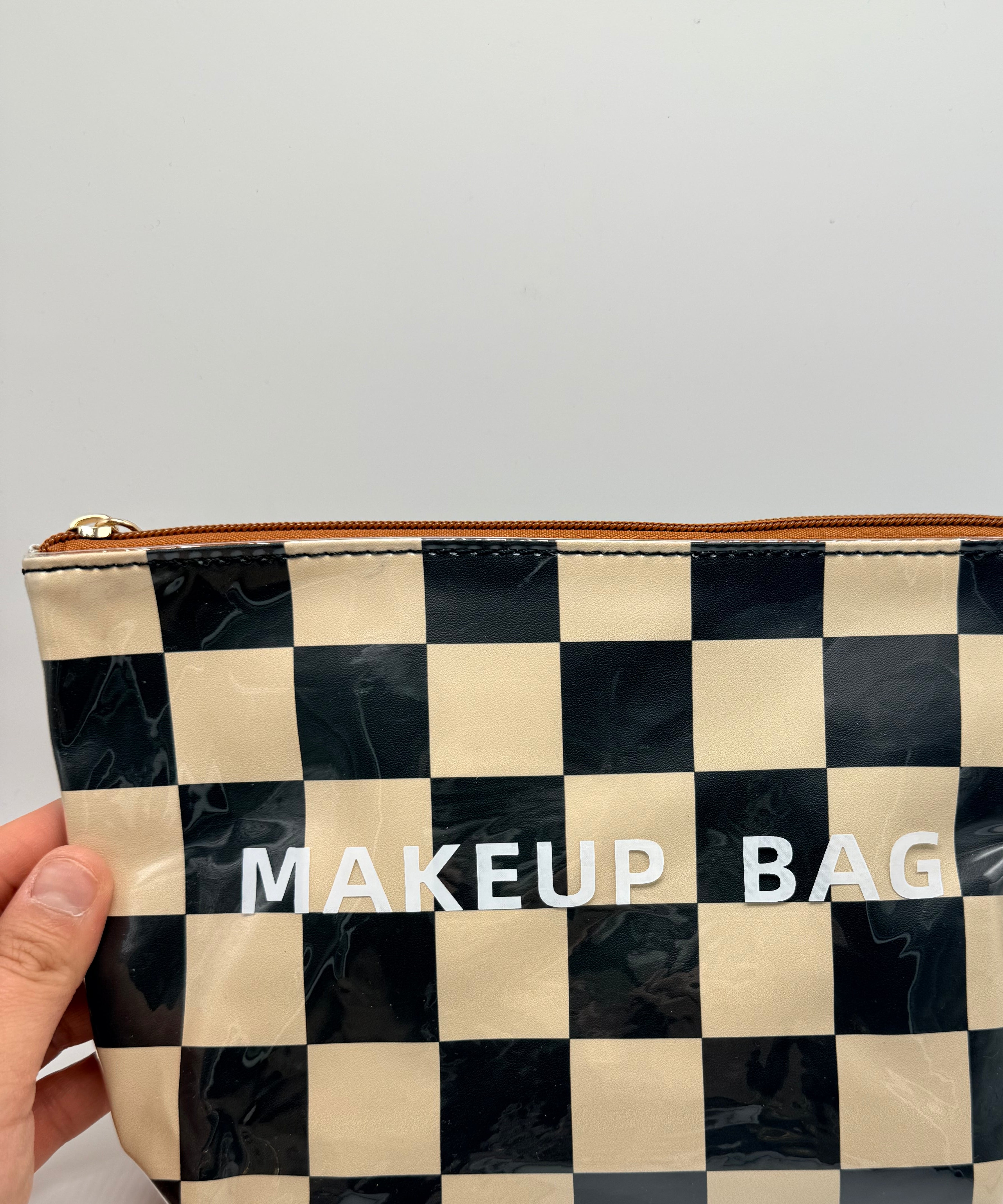 PVC Makeup Bag-320 BAGS-MKS AMERICA-Heathered Boho Boutique, Women's Fashion and Accessories in Palmetto, FL