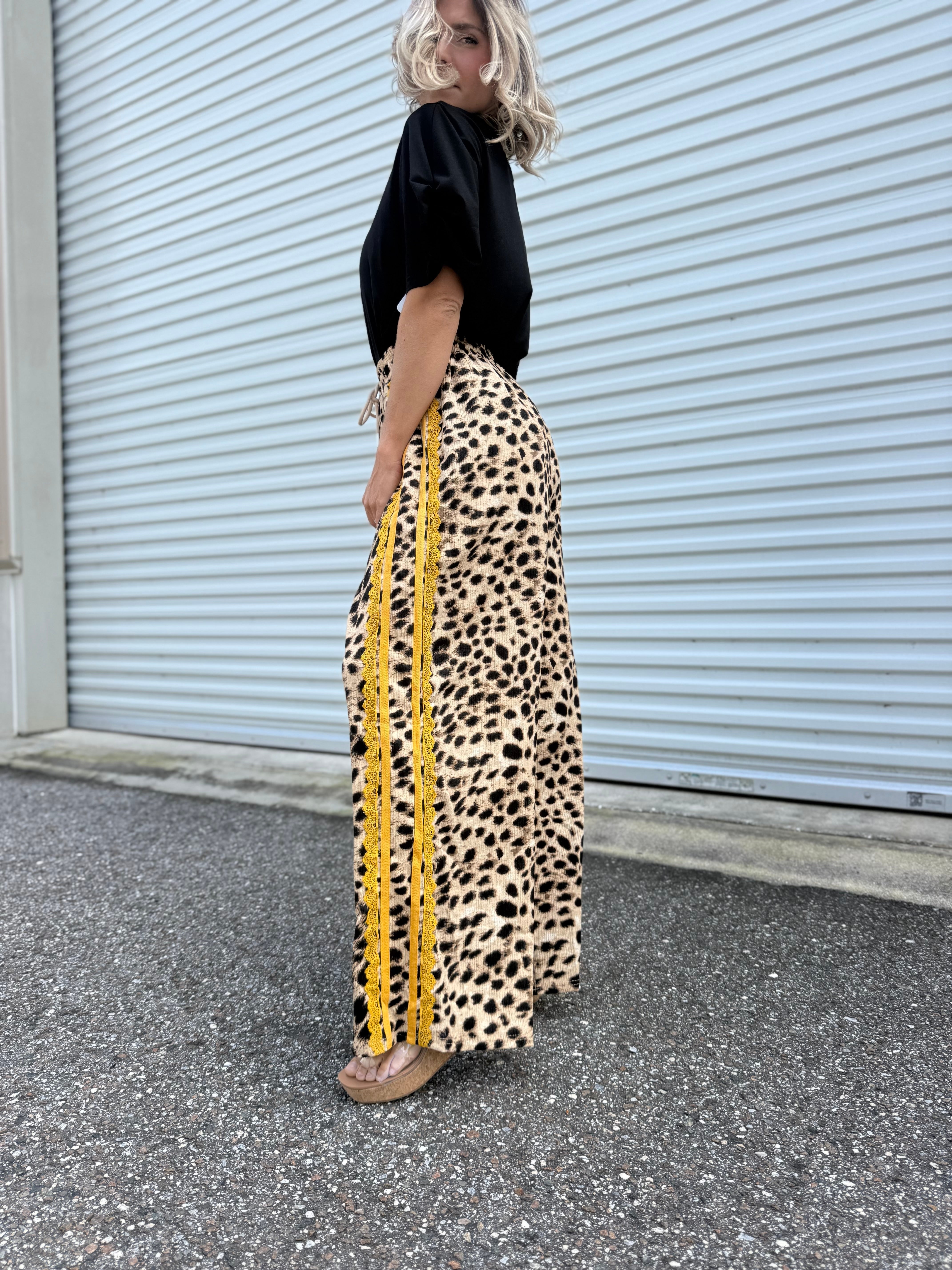 Restock: Hot Mama Leopard Pants-150 PANTS-Davi & Dani-Heathered Boho Boutique, Women's Fashion and Accessories in Palmetto, FL