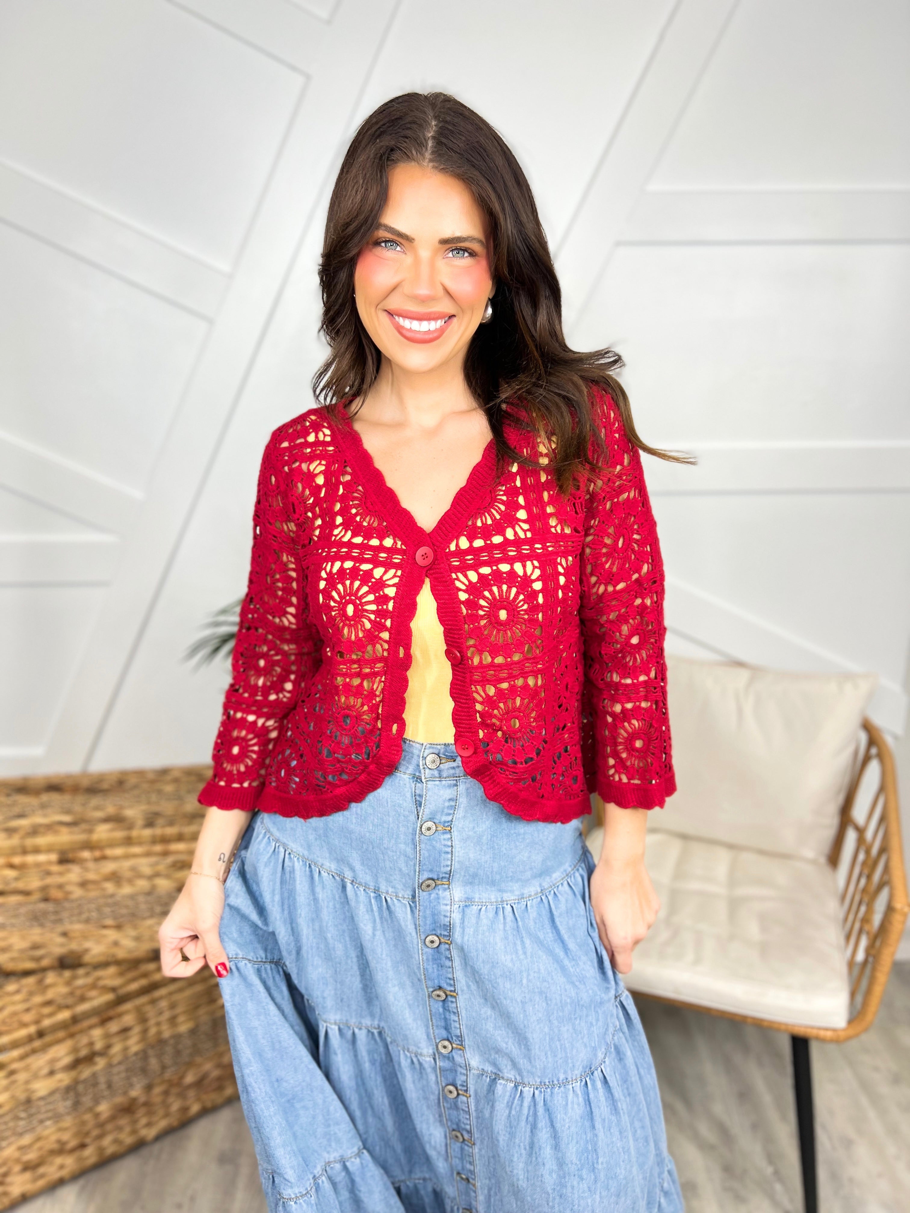 RESTOCK : All That Time Cardigan-220 Cardigans/ Kimonos-Origami Apparel-Heathered Boho Boutique, Women's Fashion and Accessories in Palmetto, FL