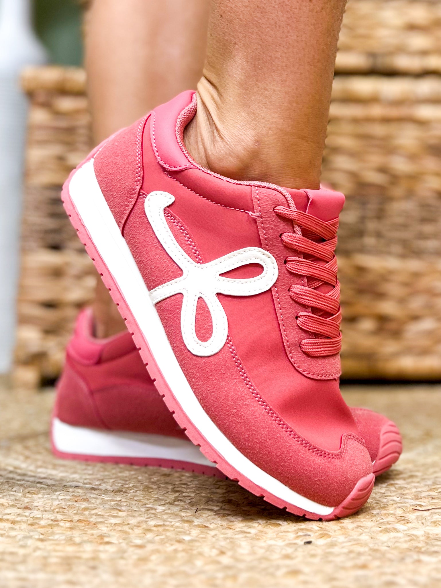 Enchanted Sneakers - Pink-350 SHOES-BERNESS-Heathered Boho Boutique, Women's Fashion and Accessories in Palmetto, FL