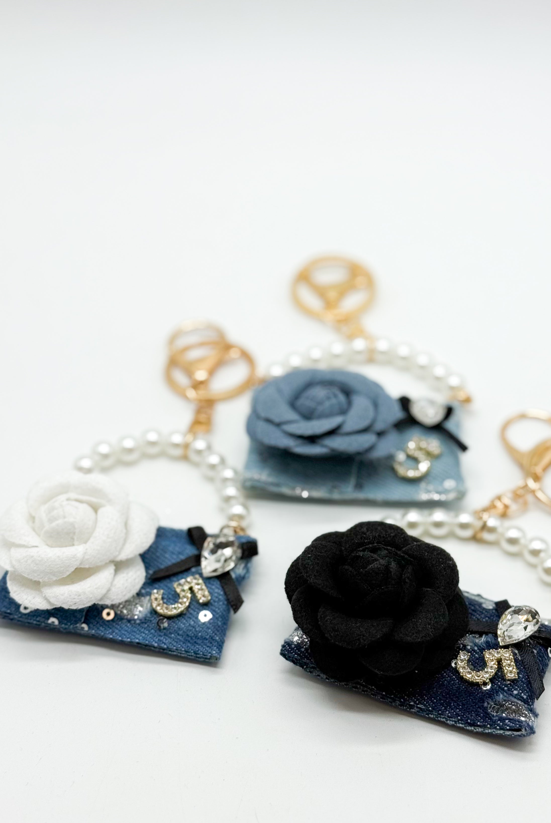 Luxe Bloom Pearl Charm 🌹✨-340 Other Accessories-Heathered Boho-Heathered Boho Boutique, Women's Fashion and Accessories in Palmetto, FL