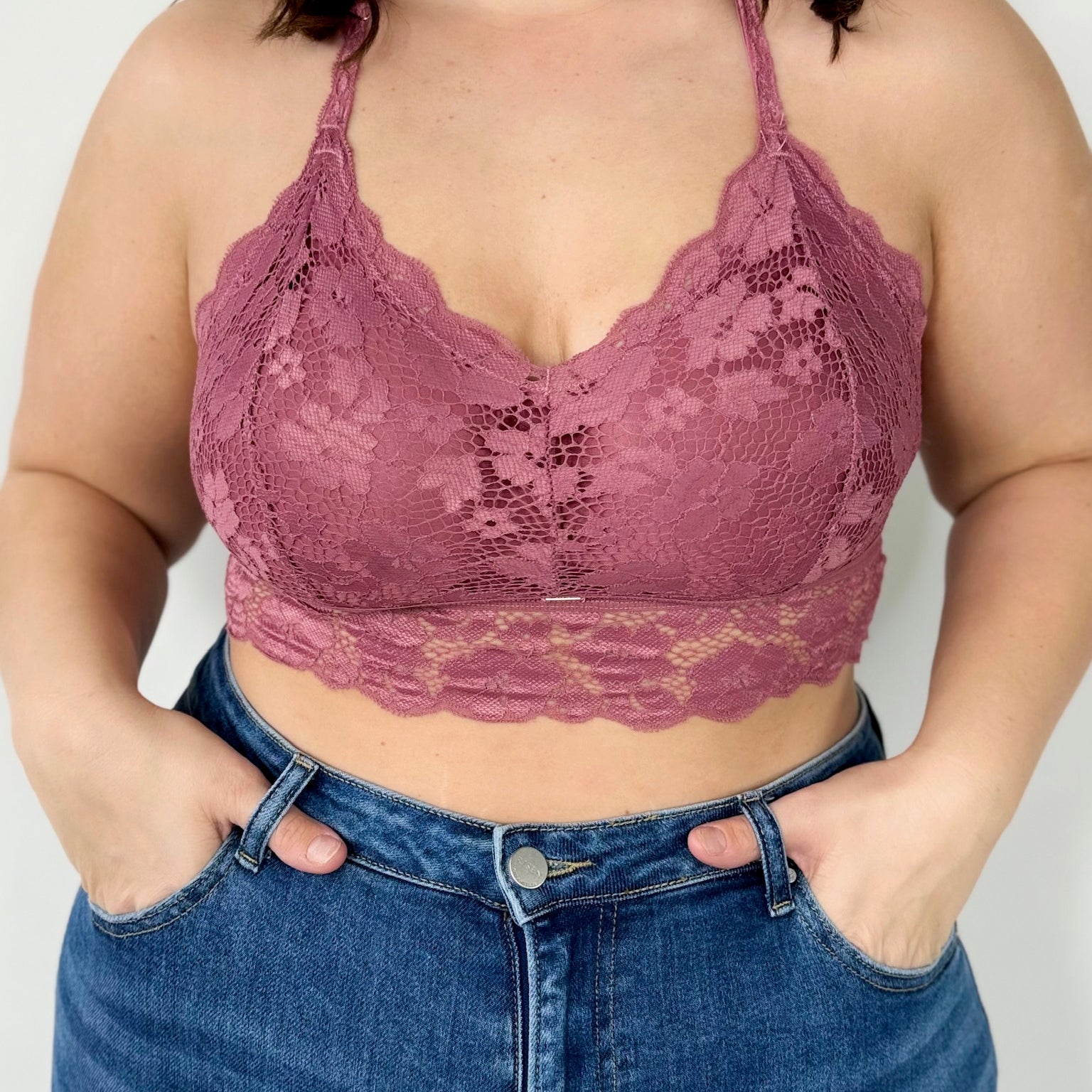 Juliette Lace Bralette (Reg/Curvy)-140 Body Suits/ Intimates-Jady K-Heathered Boho Boutique, Women's Fashion and Accessories in Palmetto, FL