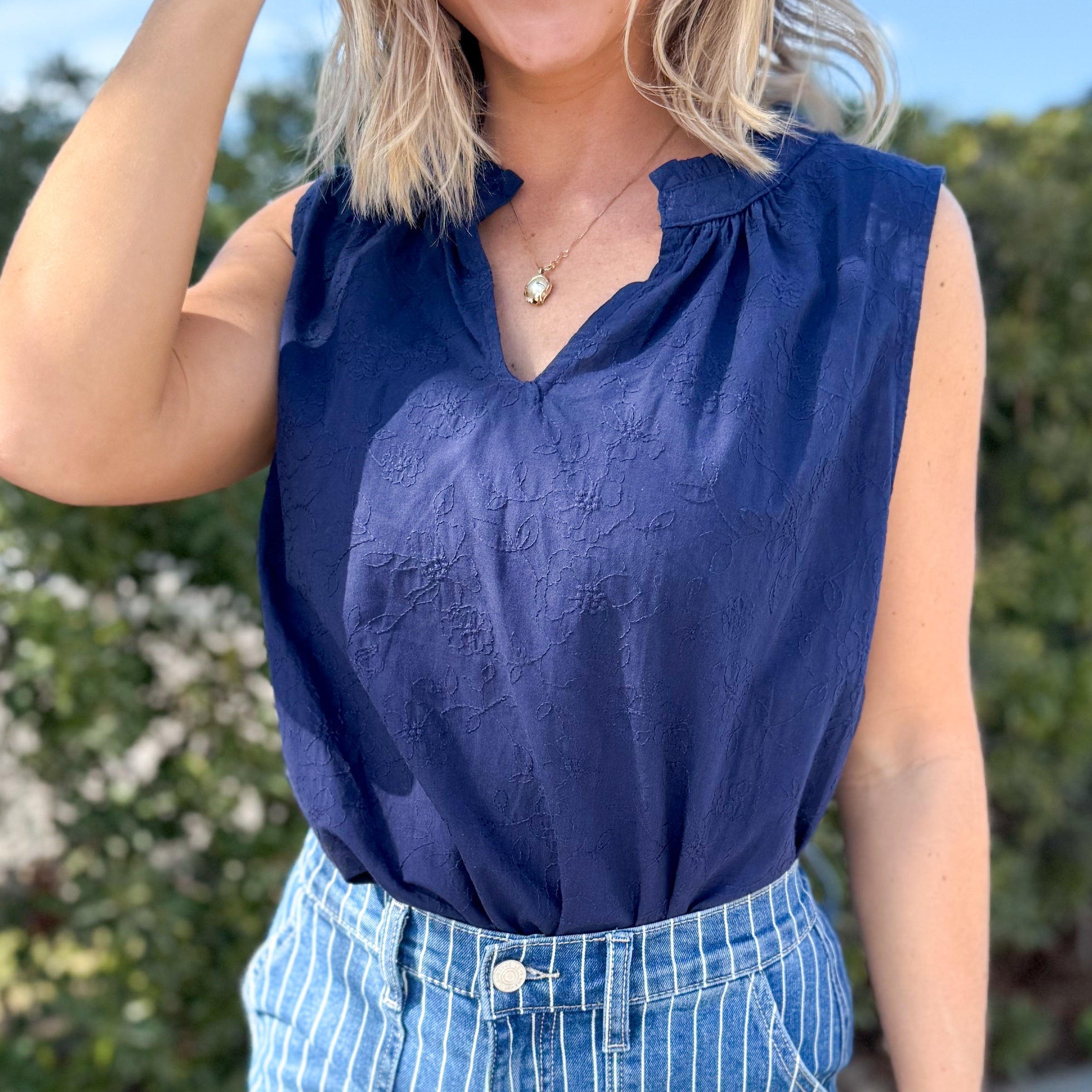 Look So Lovely Top-100 Tank/Crop Tops-DEAR SCARLETT-Heathered Boho Boutique, Women's Fashion and Accessories in Palmetto, FL